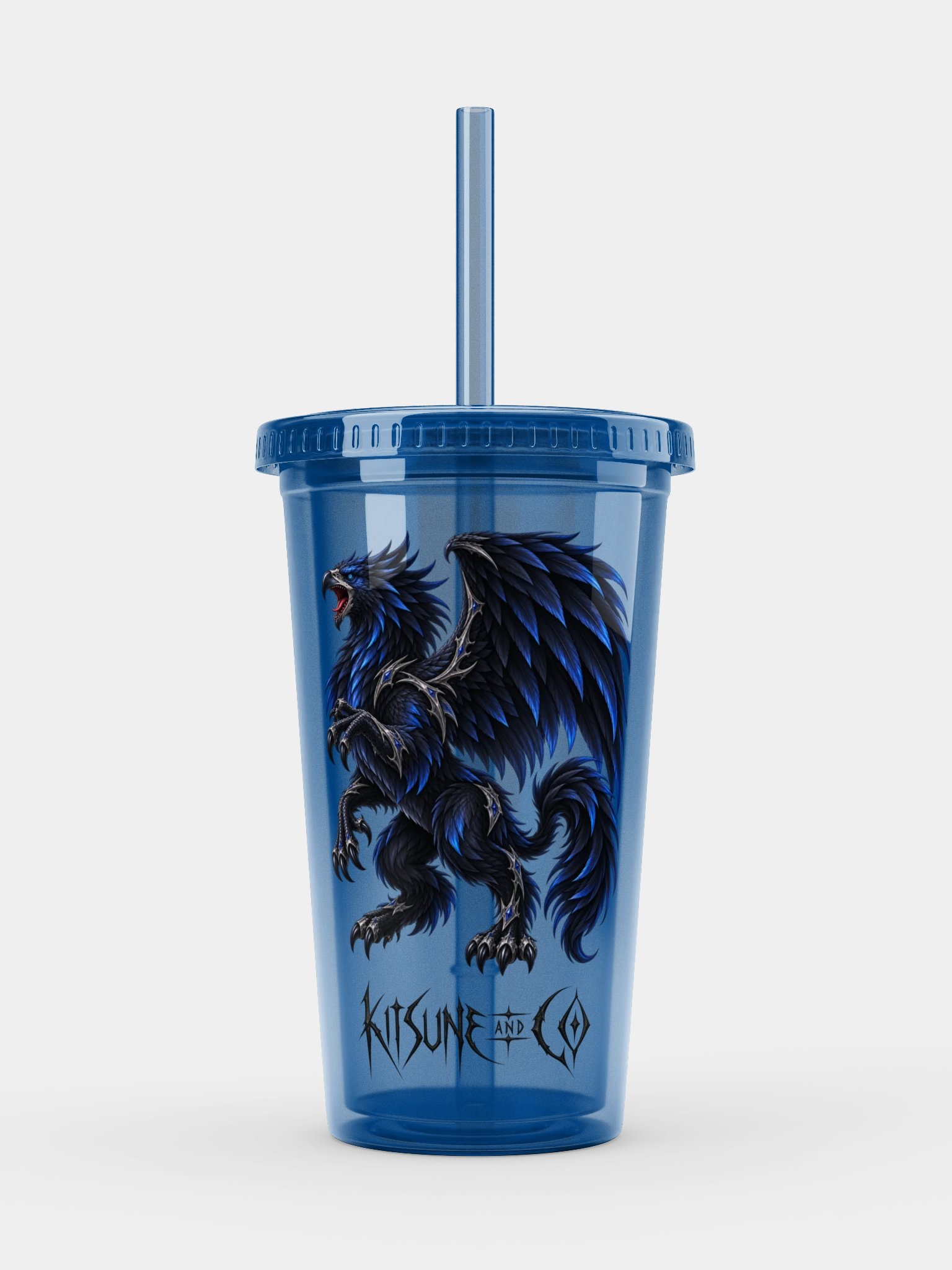 🖤💙 Kitsune & Co — Griffin Double-Walled Drinking Cup product image (2)