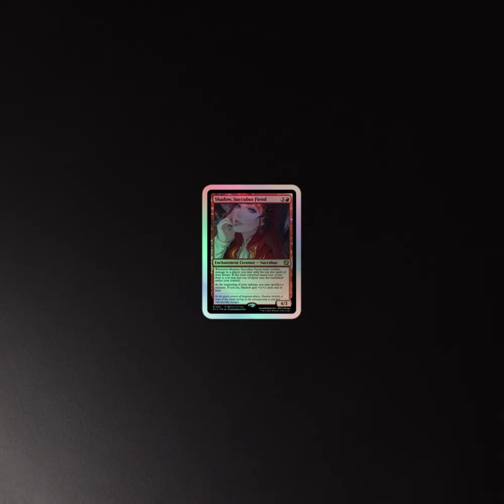 Holographic Card Sticker product image (4)