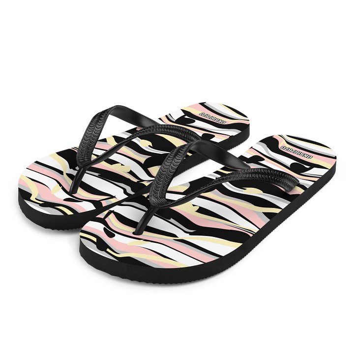 Symmetry Wave Custom Flip-Flops product image (1)