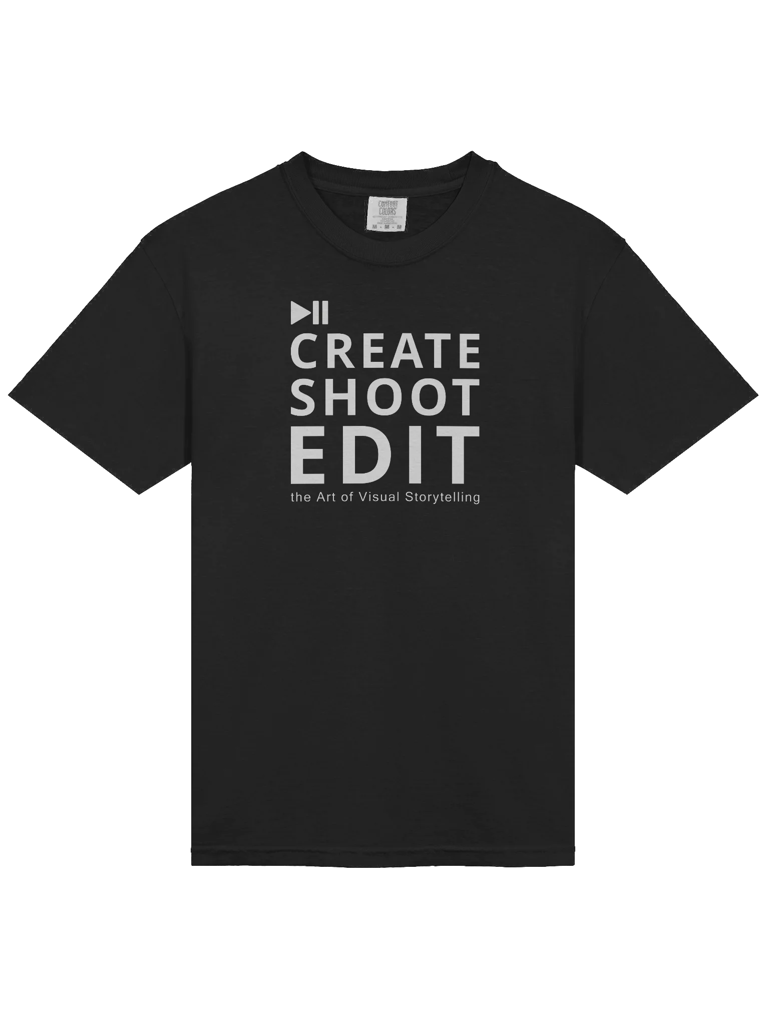 Create, Shoot, Edit Tee – The Art of Visual Storytelling product image (3)