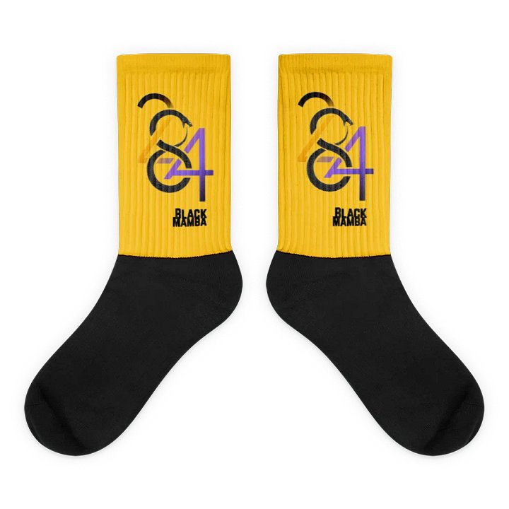 King Kobe | Gold/Black socks product image (1)