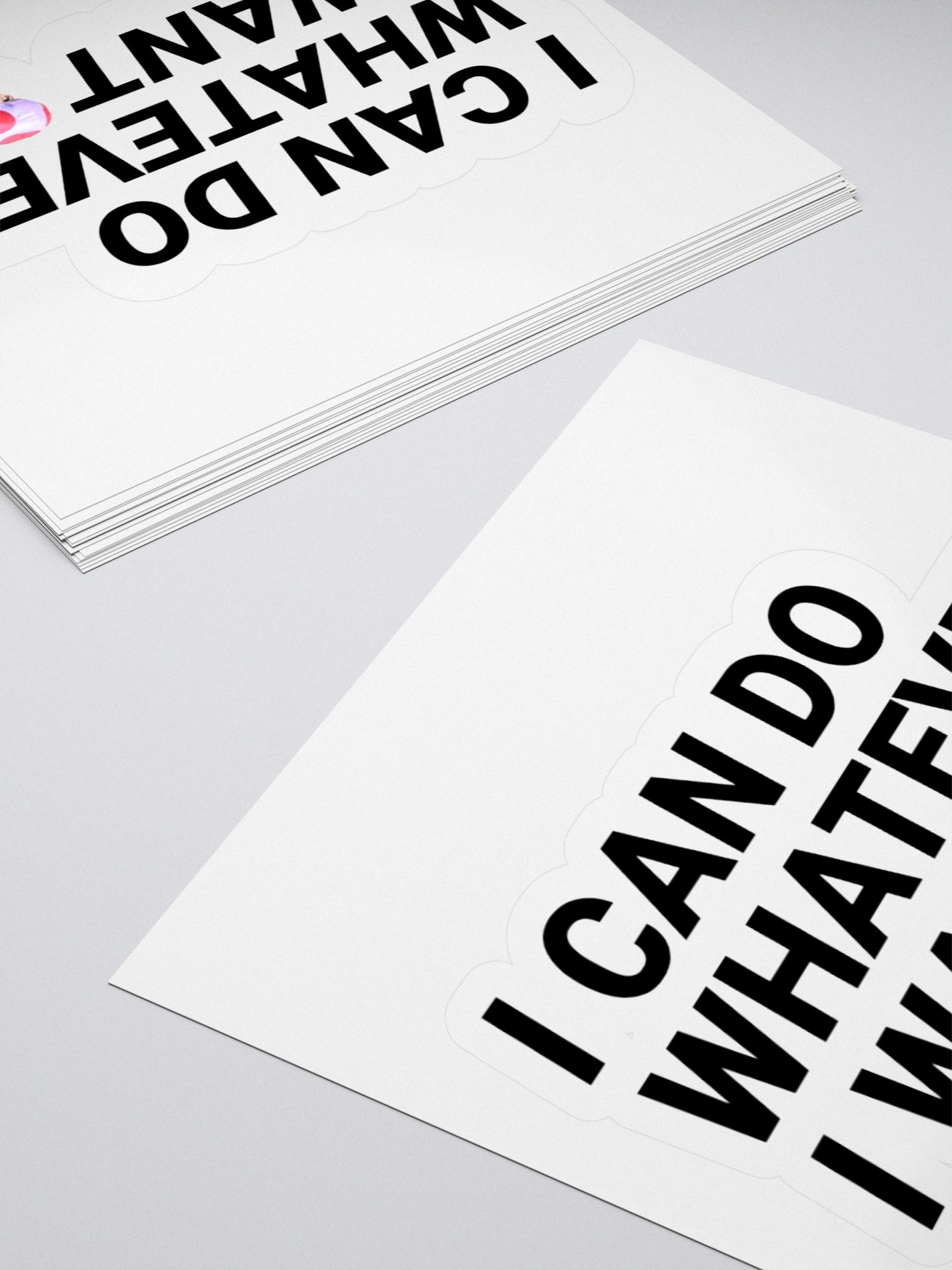 I CAN DO W.E I WANT STICKER product image (12)