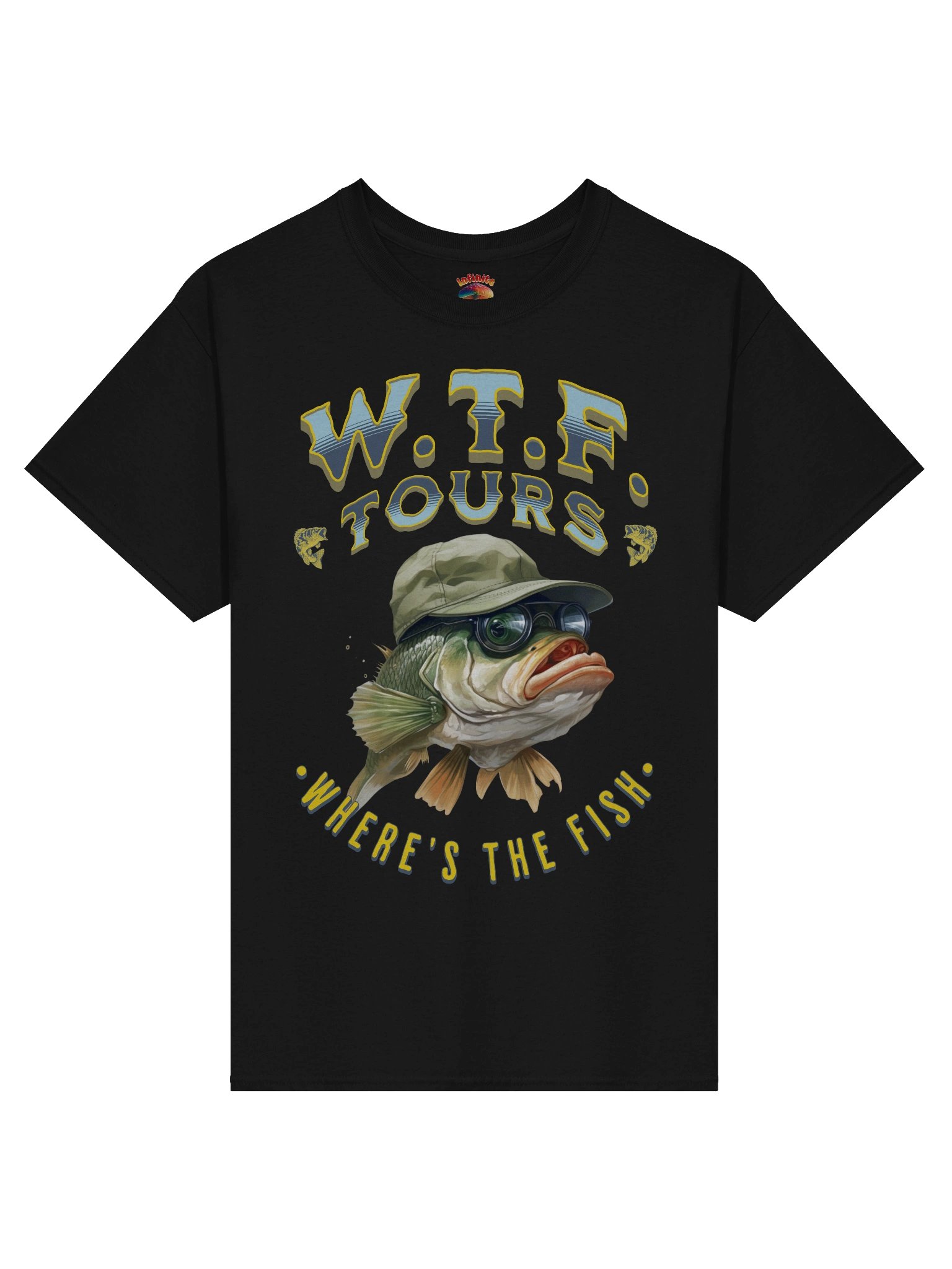 WHERE'S THE FISH TOURS T-SHIRT product image (1)