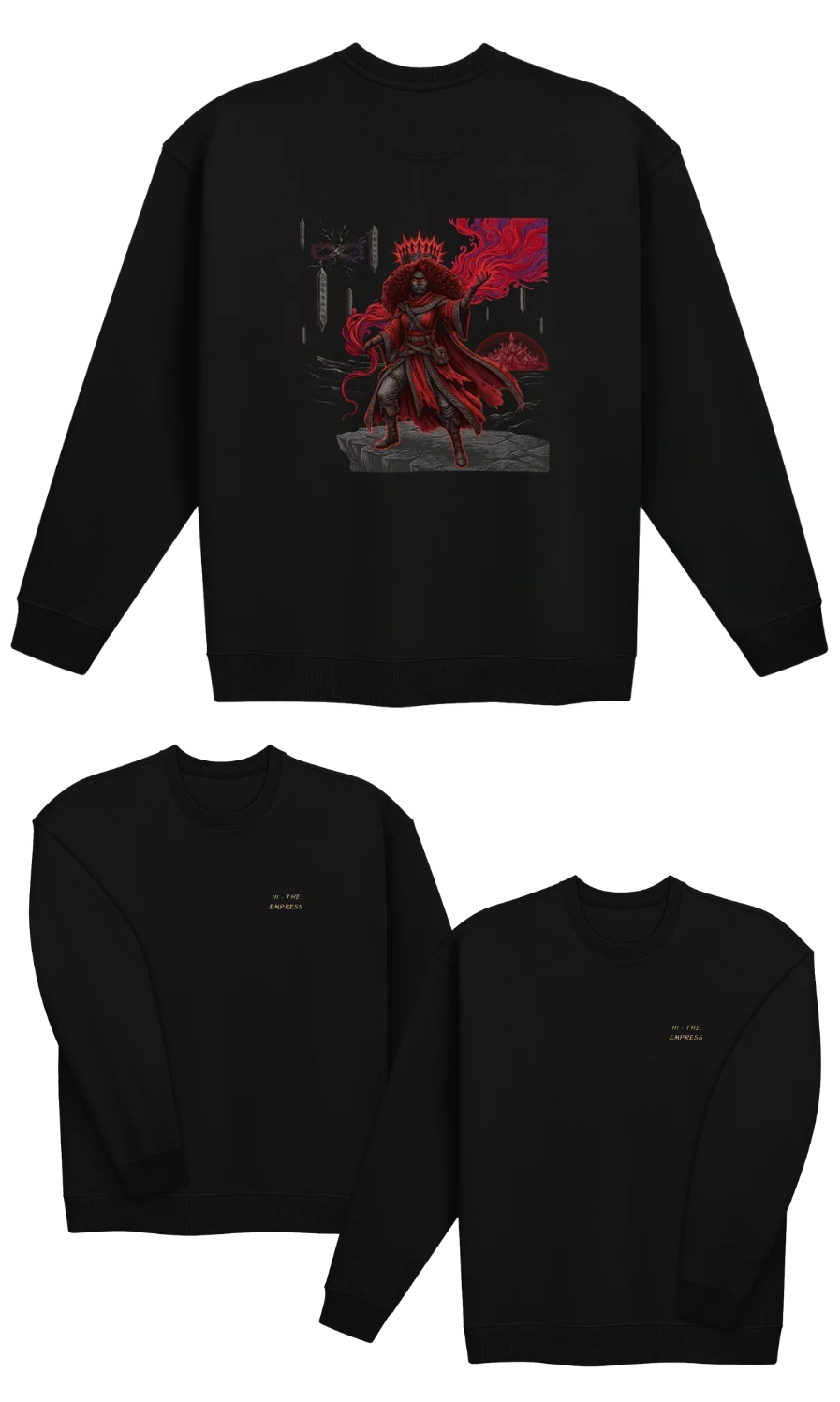 III - THE EMPRESS Organic Sweatshirt product image (4)