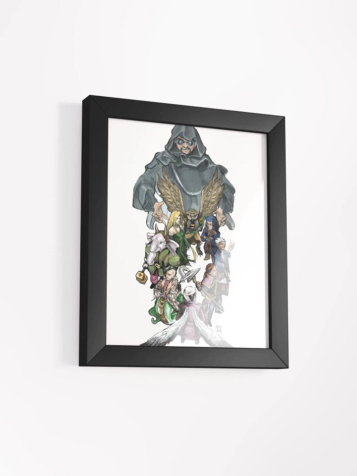The Menagerie Framed Wall Print product image (13)