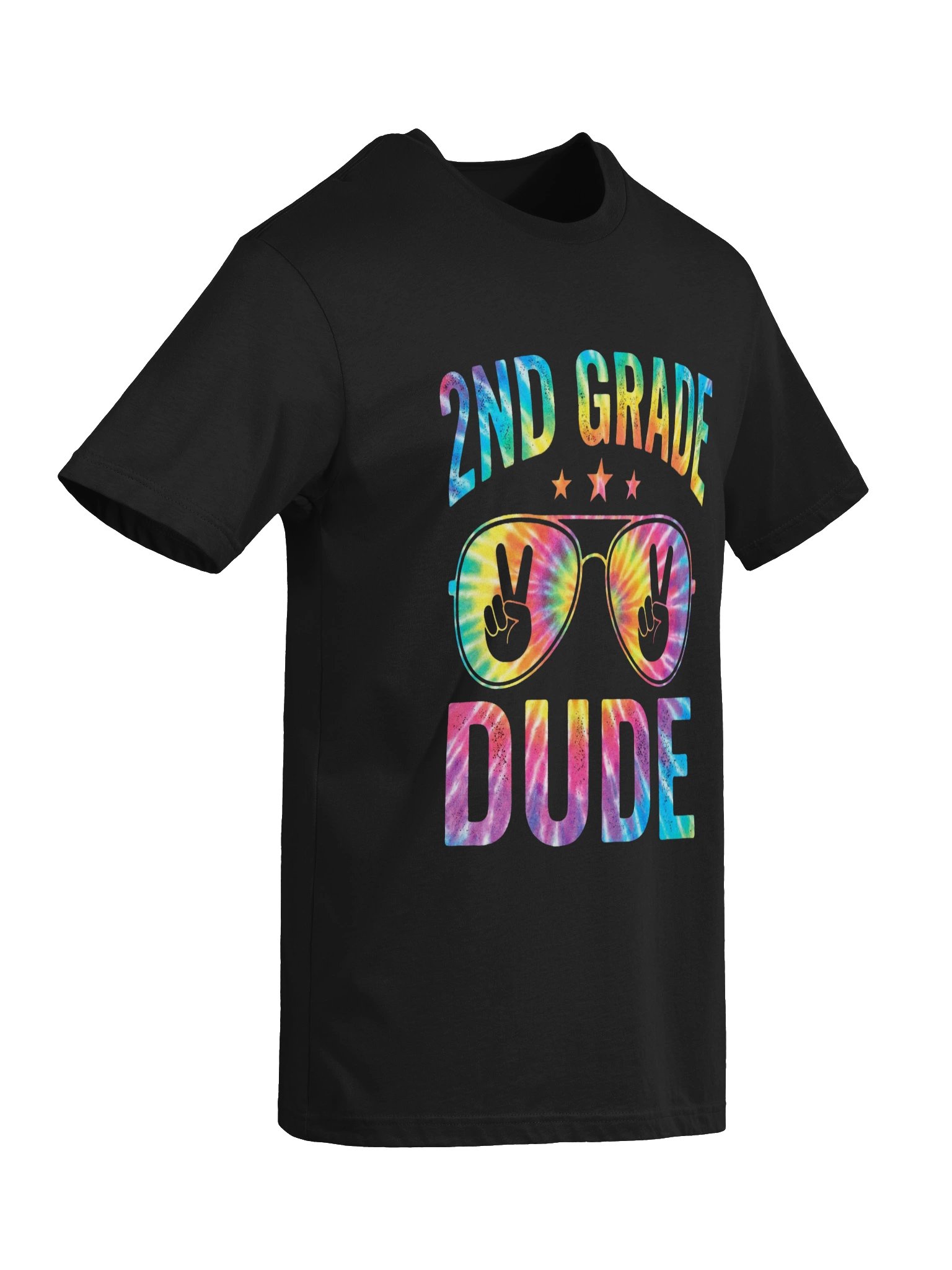 2nd Grade Cool Dude Tie Dye Back to School Second Grade Boys T-Shirt product image (31)