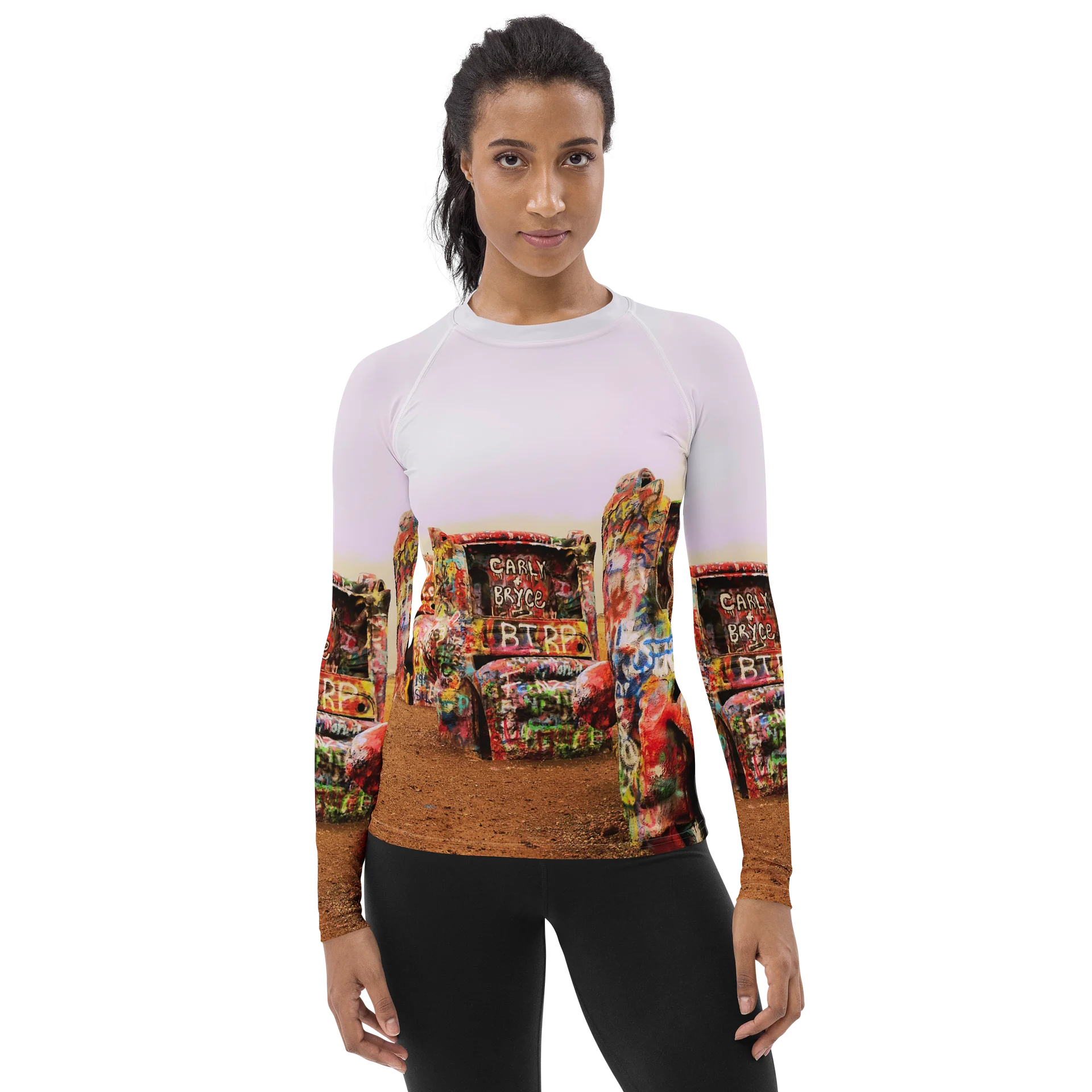 Cadillac Ranch Women's Rash Guard product image (1)