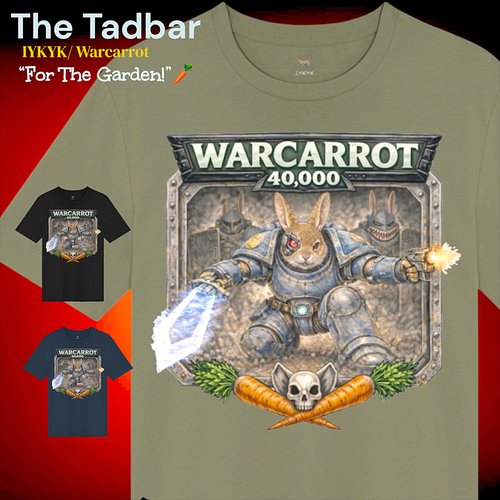 FOR THE GARDEN! 🥕

#TheTadbar
#Warcarrot
#grimdark
#fantasyart
#rabbitgang