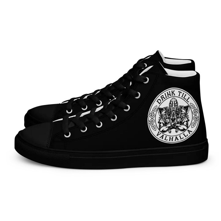 all black DTV hightops product image (1)
