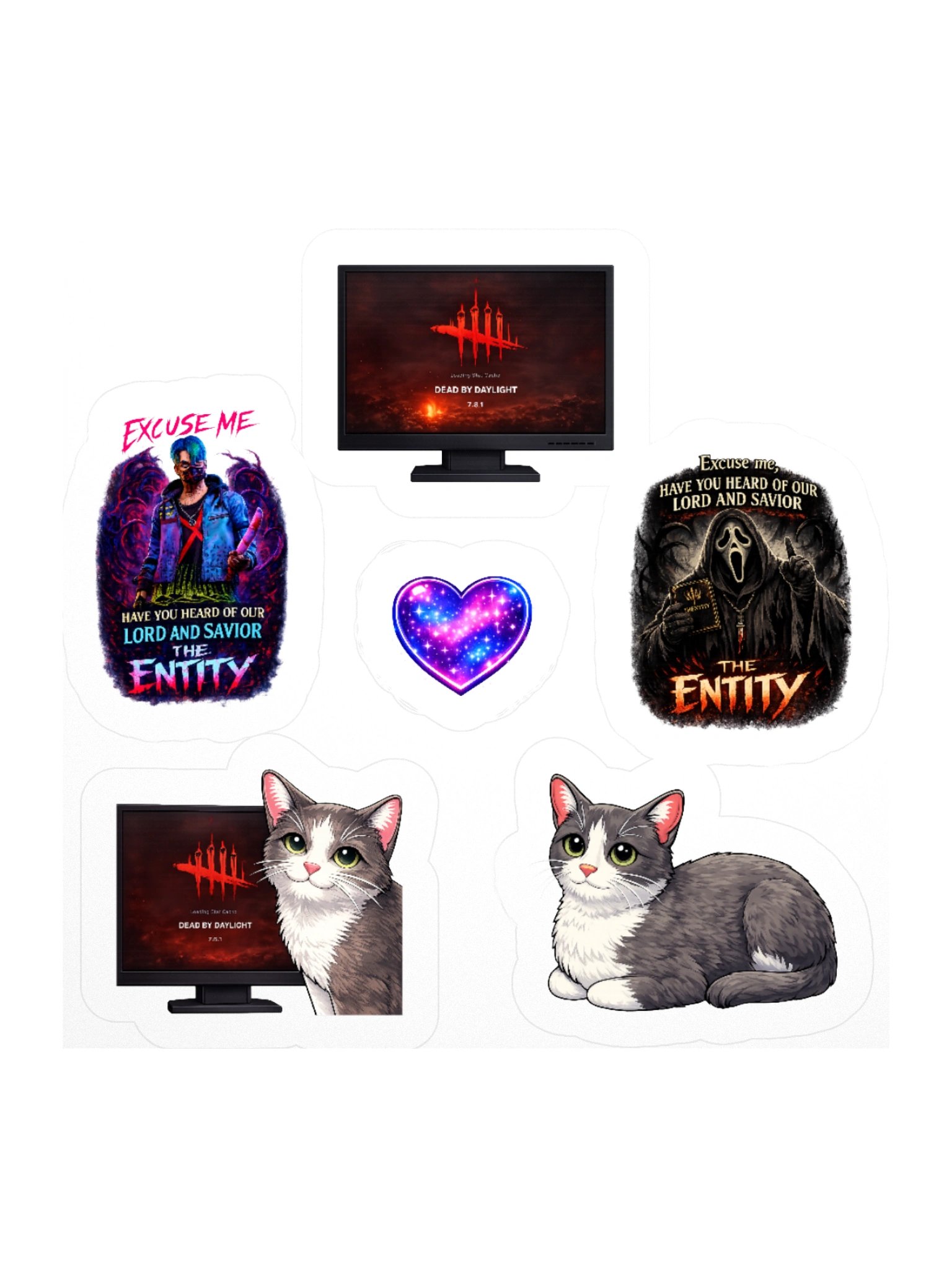 WW14 Emote DBD and Grey Stickers product image (1)