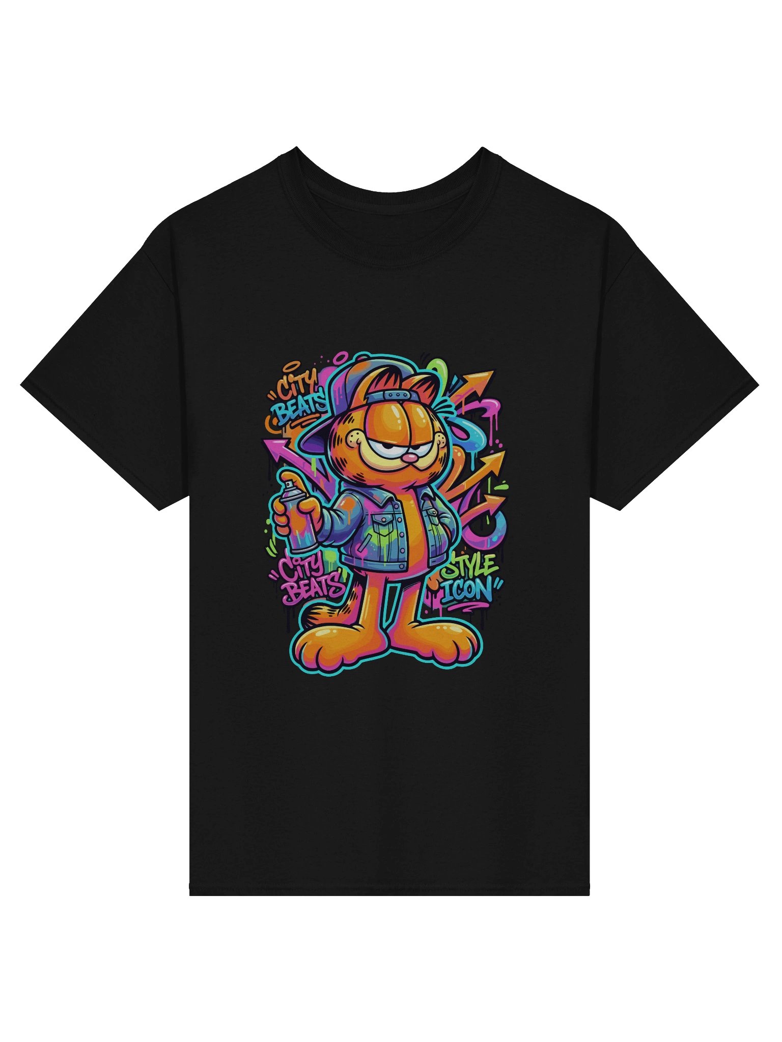 Garfield graffiti t-shirt product image (2)