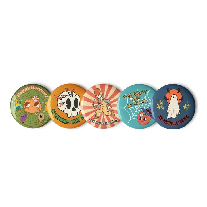 Spooky Harvest Button Collection product image (2)