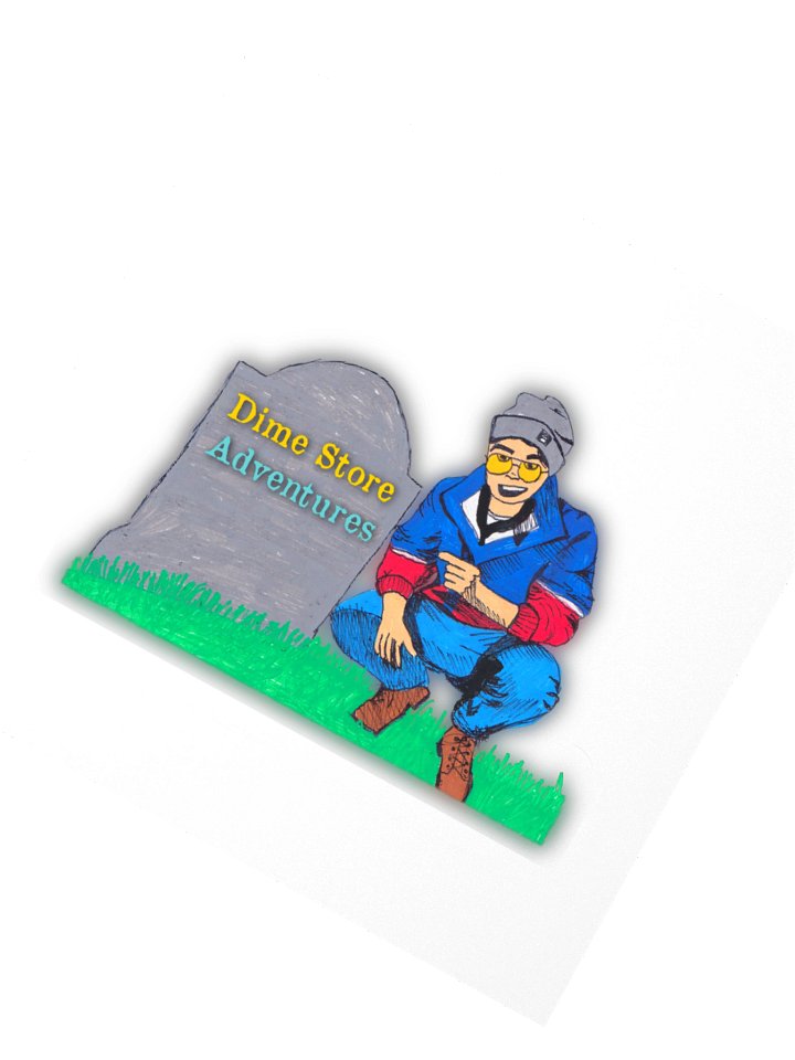 Dime Store Adventures Sketch Sticker product image (2)