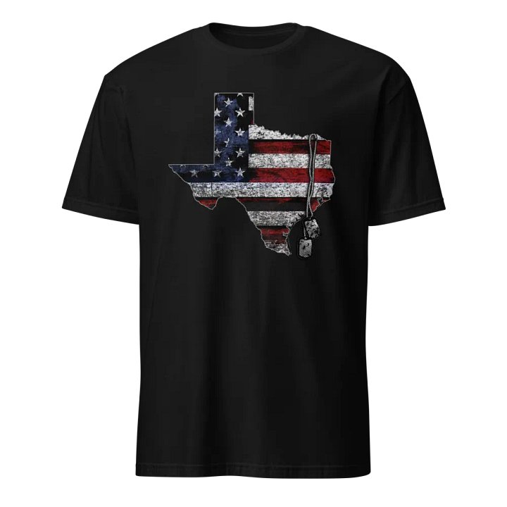 Texas Veteran Dog Tags product image (1)