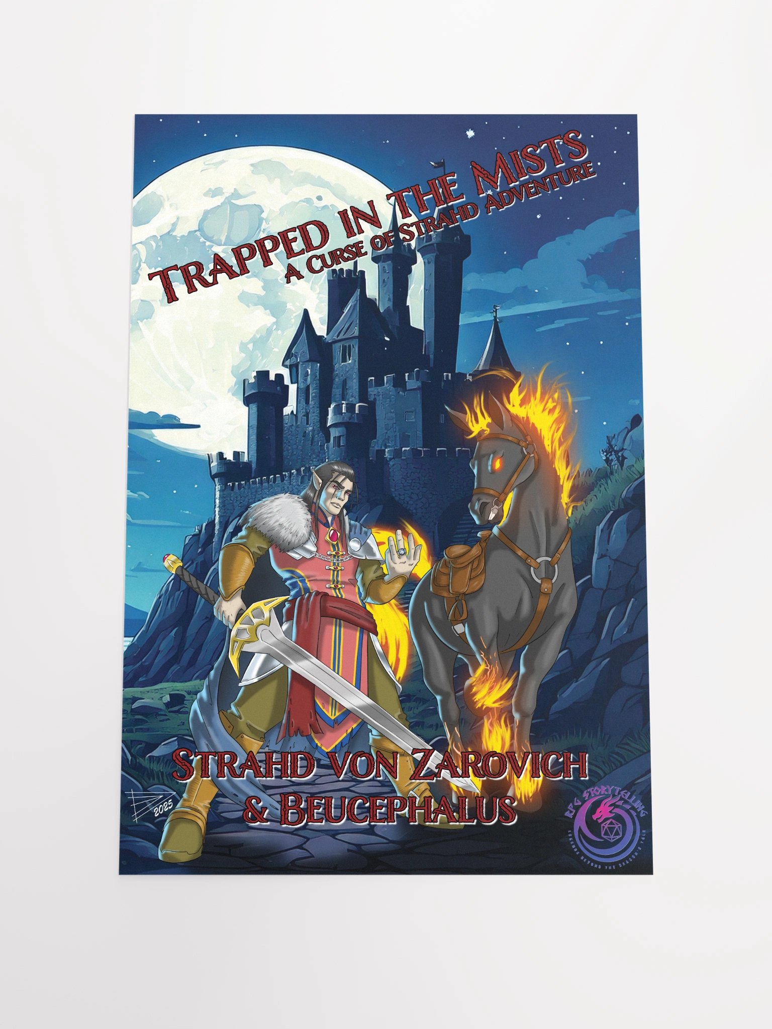 Strahd & Beucephalus: Matte Poster product image (1)