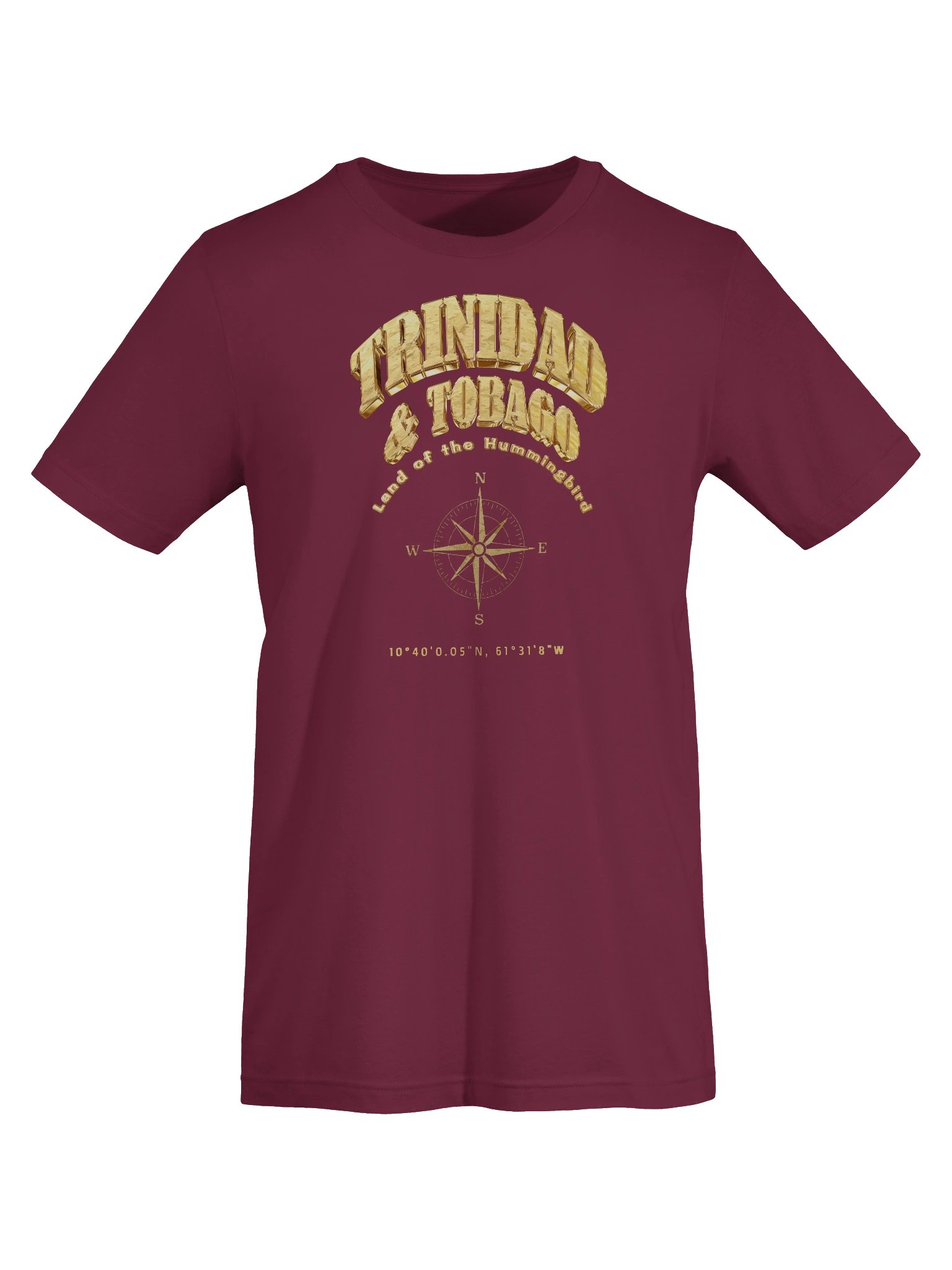 Compass - Trinidad and Tobago - Vintage Gold | Supersoft T-Shirt product image (5)