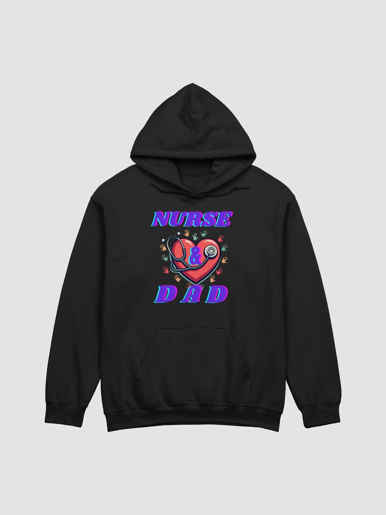 NURSE & DAD Love Hoodie product image (9)
