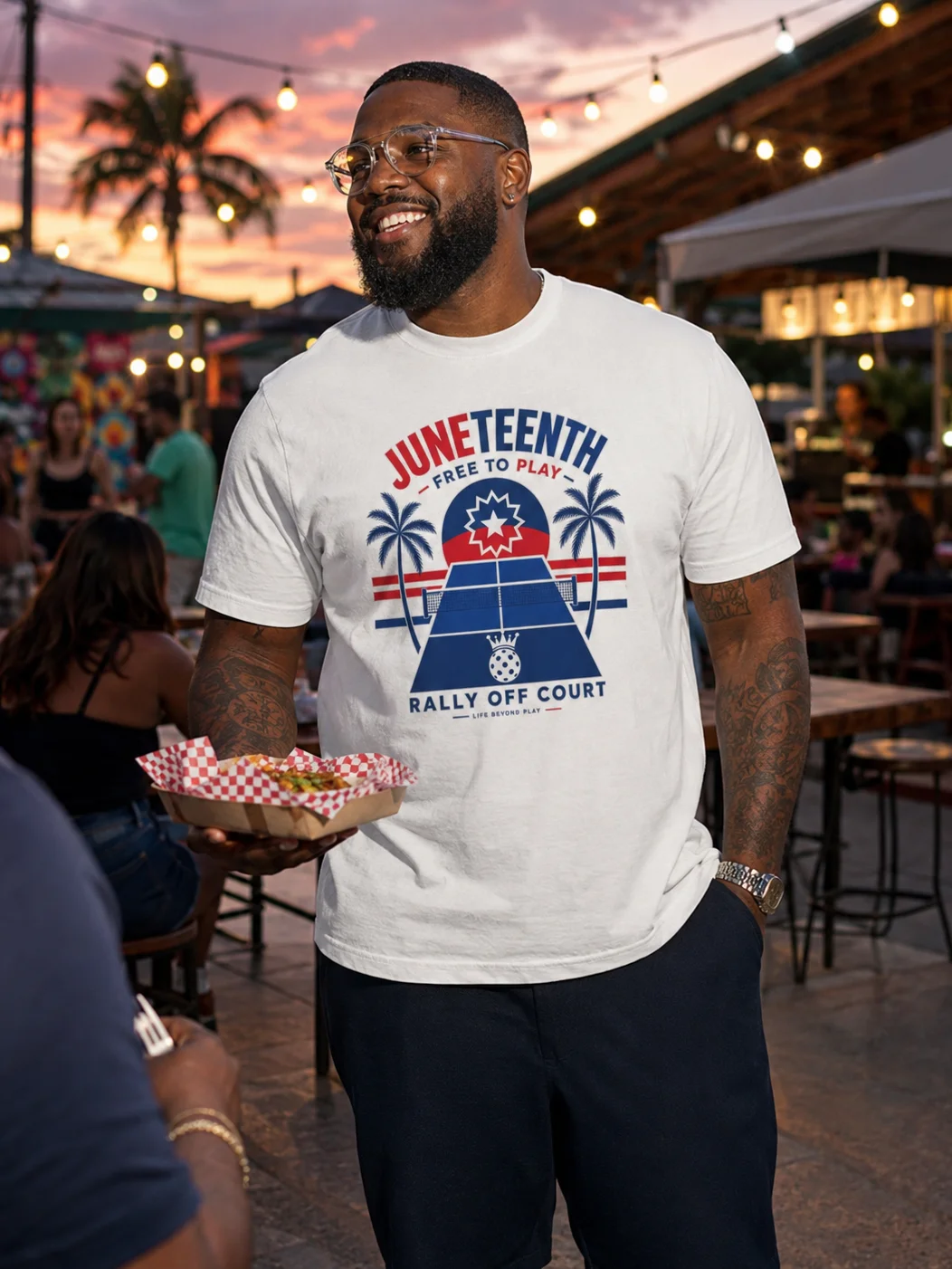 The Free to Play Tee — Loose Fit (FLAG) product image (4)