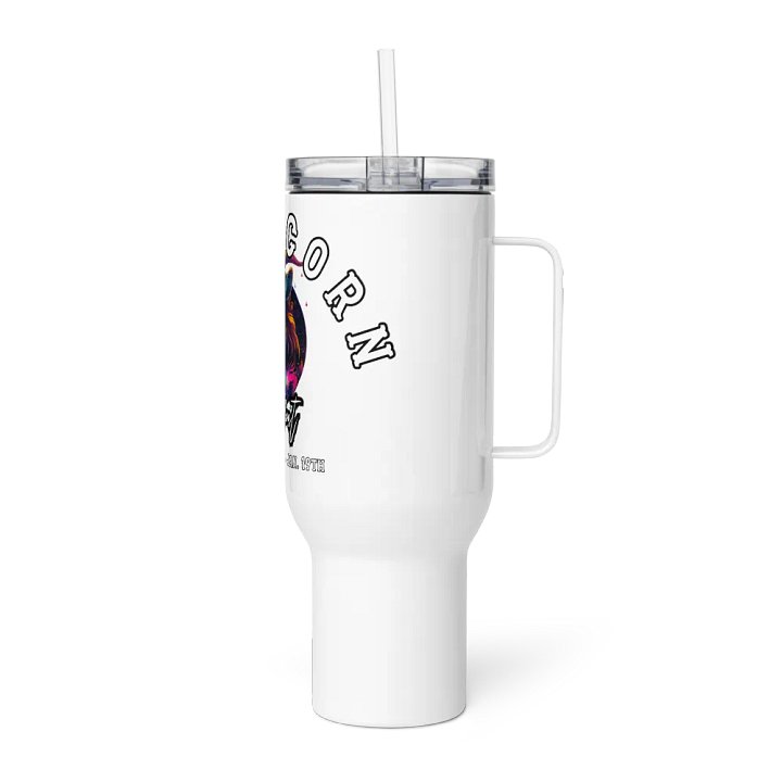 Capricorn - Zodiac Travel Mug w/ Handle product image (5)