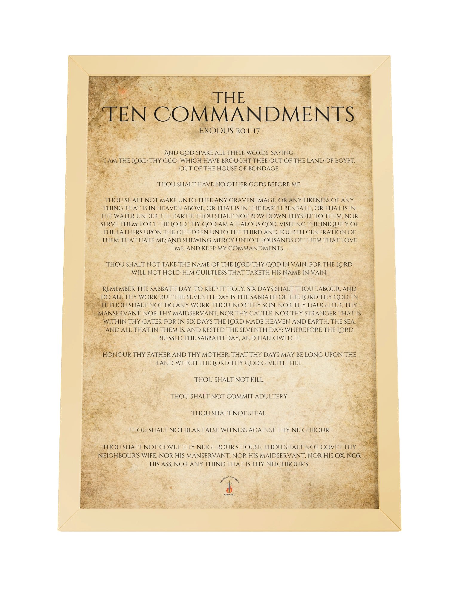 Ten Commandments Poster product image (8)