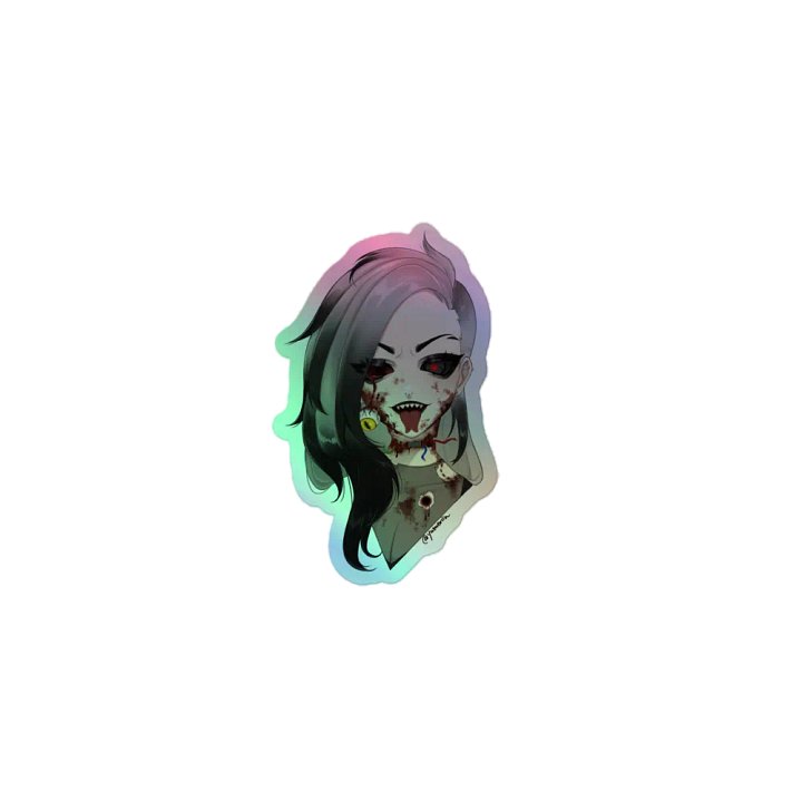 Xombie Icon Holographic Sticker product image (1)