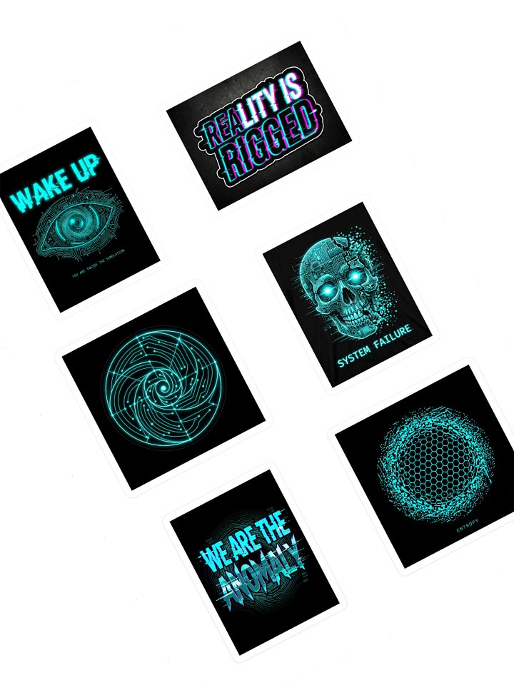Cybernetic Visionaries Sticker Sheet product image (1)