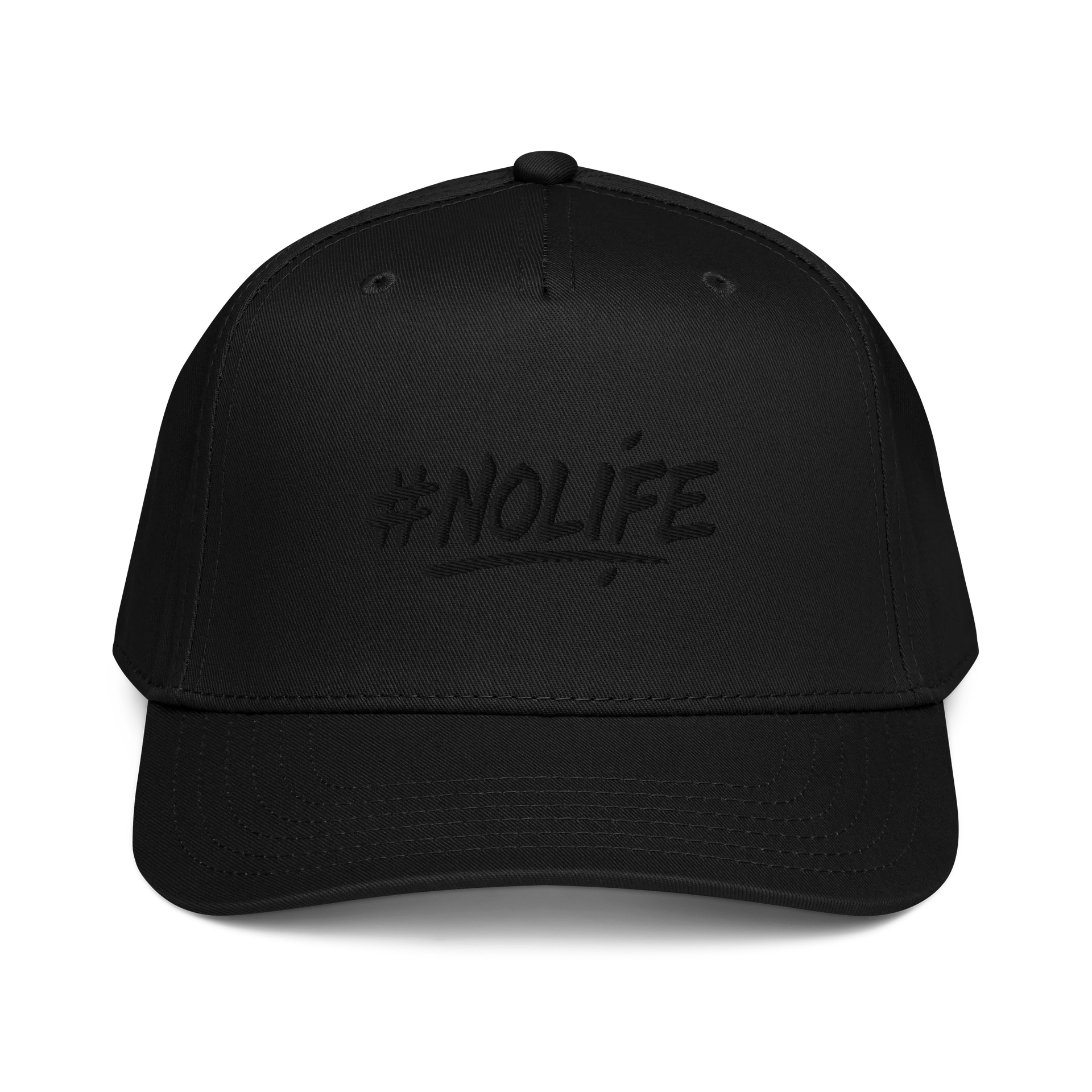 #NOLIFE Community Baseball Snapback / Black Out product image (1)