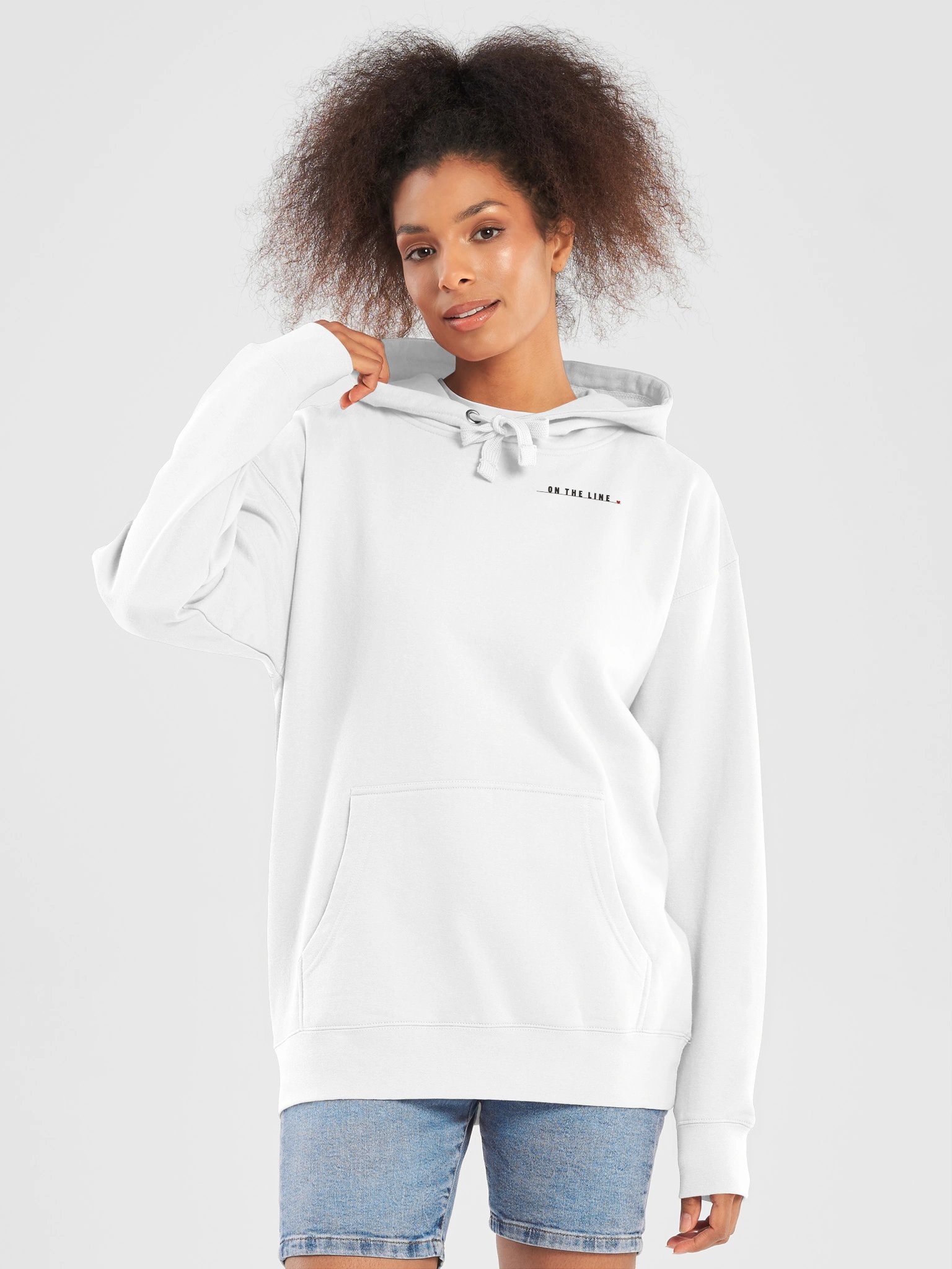 On the Line Hoodie (Light) - California Dept. of Love product image (21)
