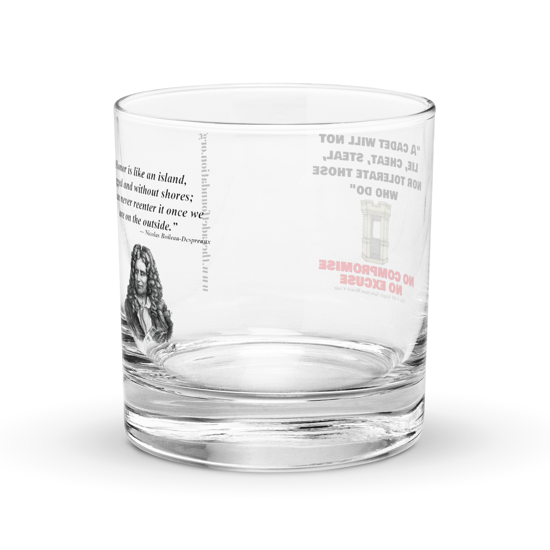 Honor Code Rocks Glass product image (4)