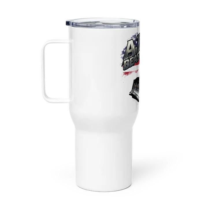 Travel Mug with a Handle : AJ MULLET and the BEAST USA product image (1)