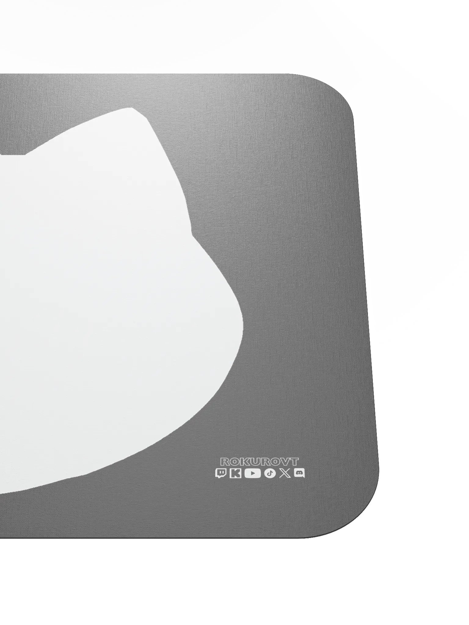 White Logo Mouse Pad product image (5)