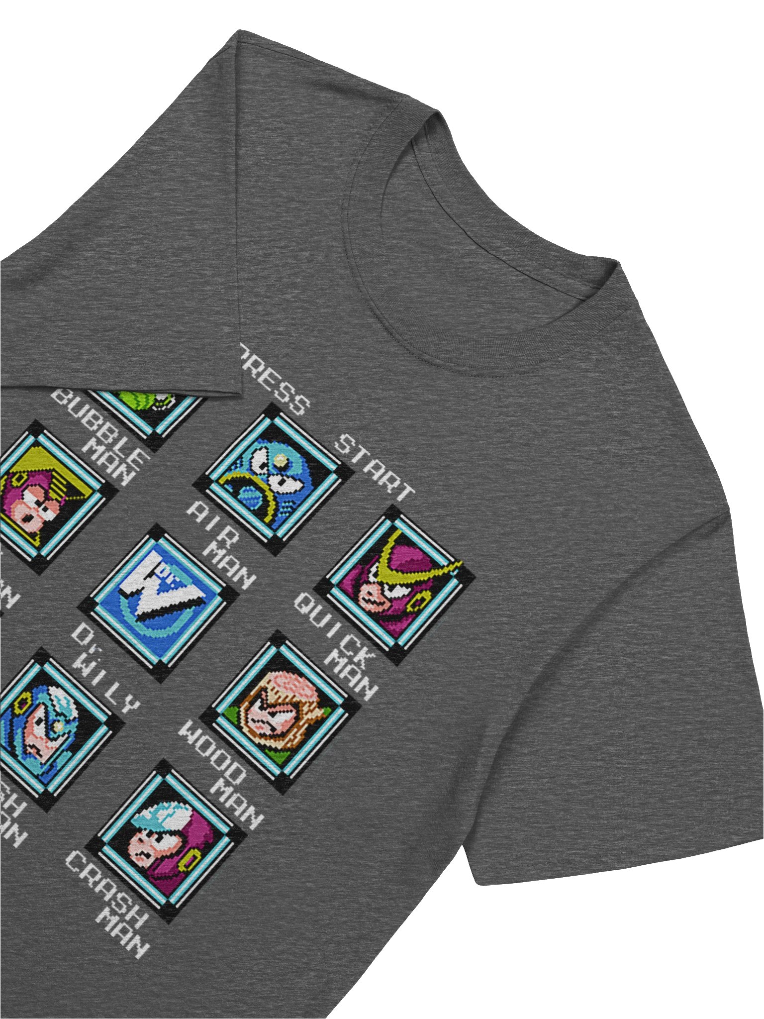 Mega Man 2 Stage Select Shirt product image (6)