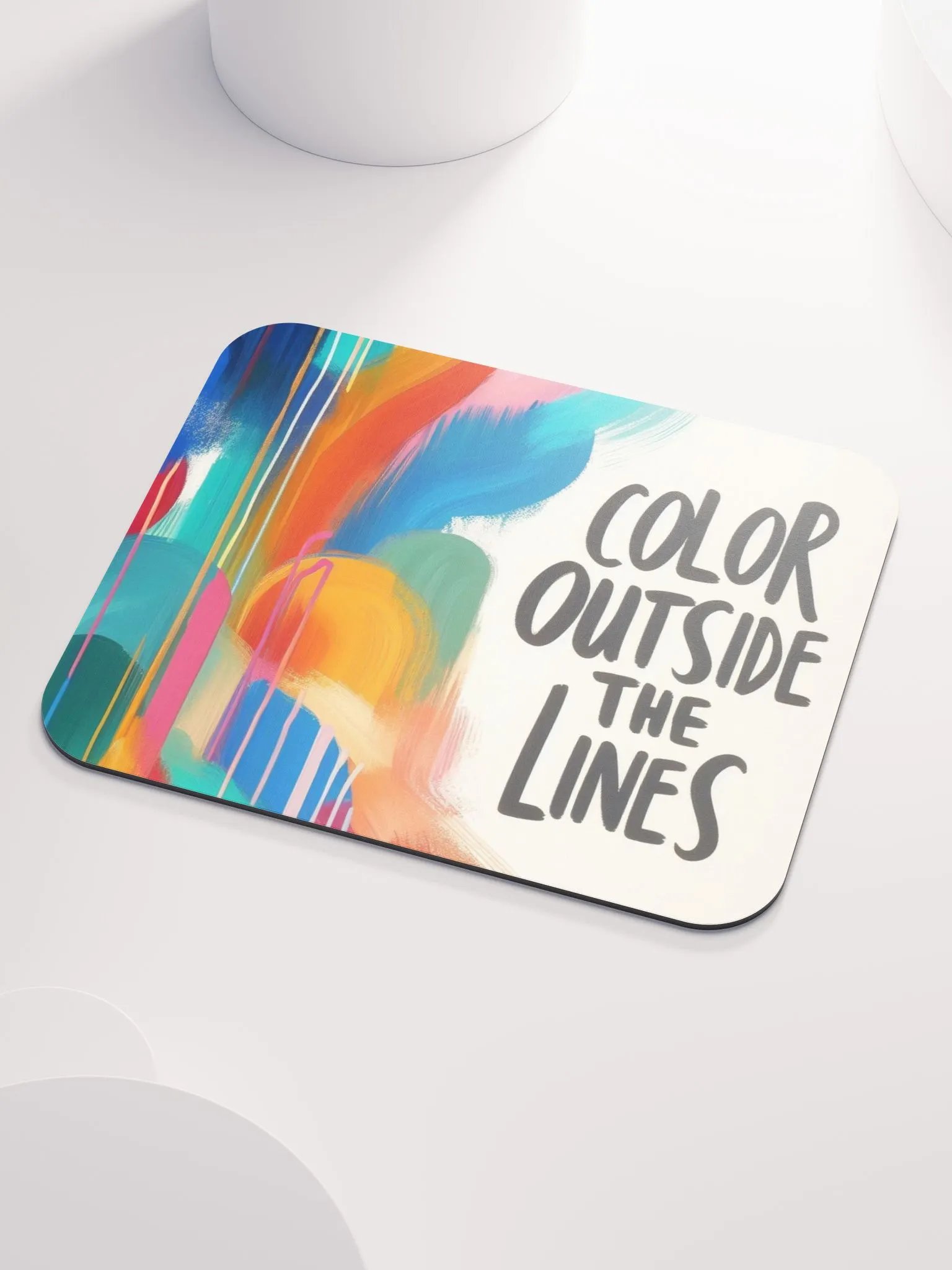 'Color Outside The Lines' Mouse Pad product image (3)