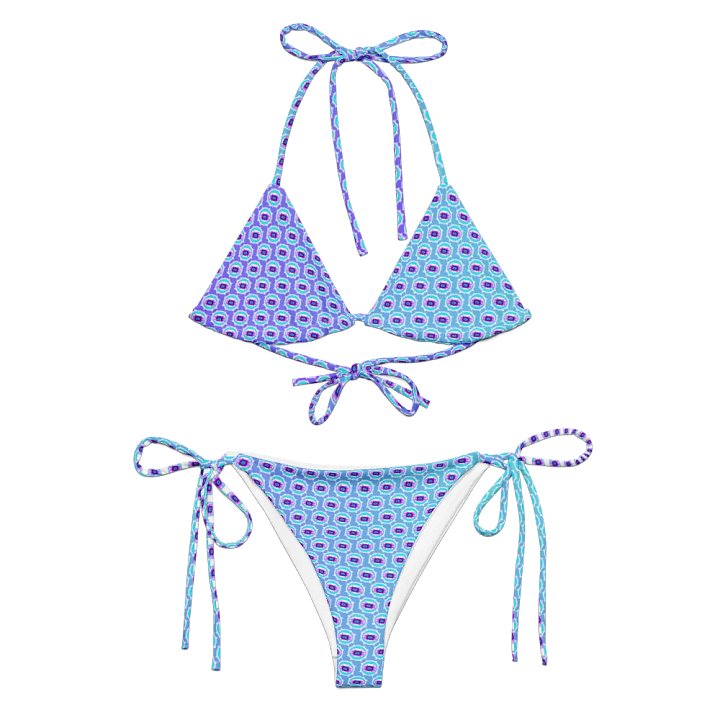 Lights String Bikini Set (Logo Pattern) product image (2)