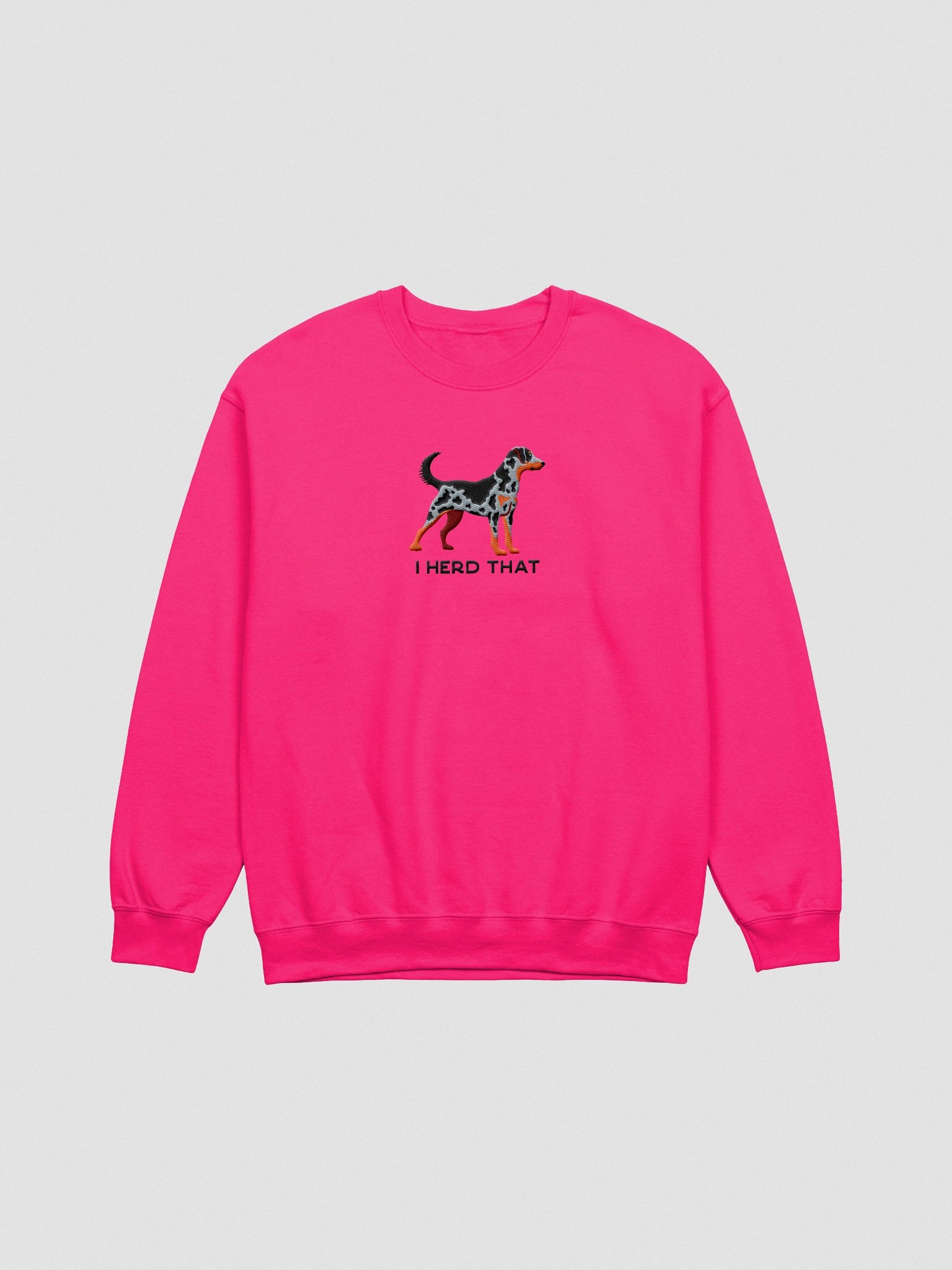 I Herd That Sweatshirt (Embroidered) of a Beauceron(Harlequin) product image (4)