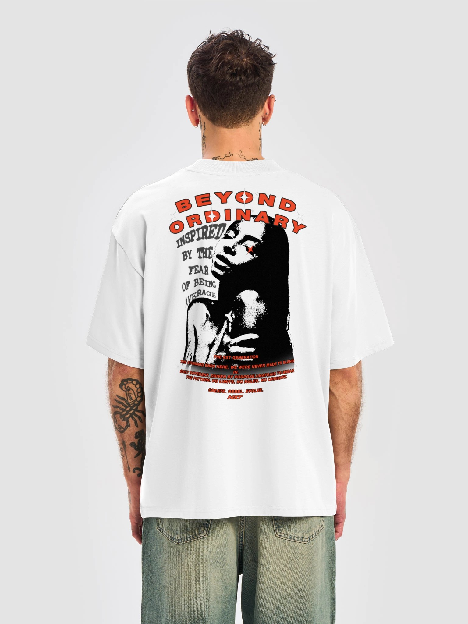 NXT Beyond Ordinary Oversized Tee product image (6)