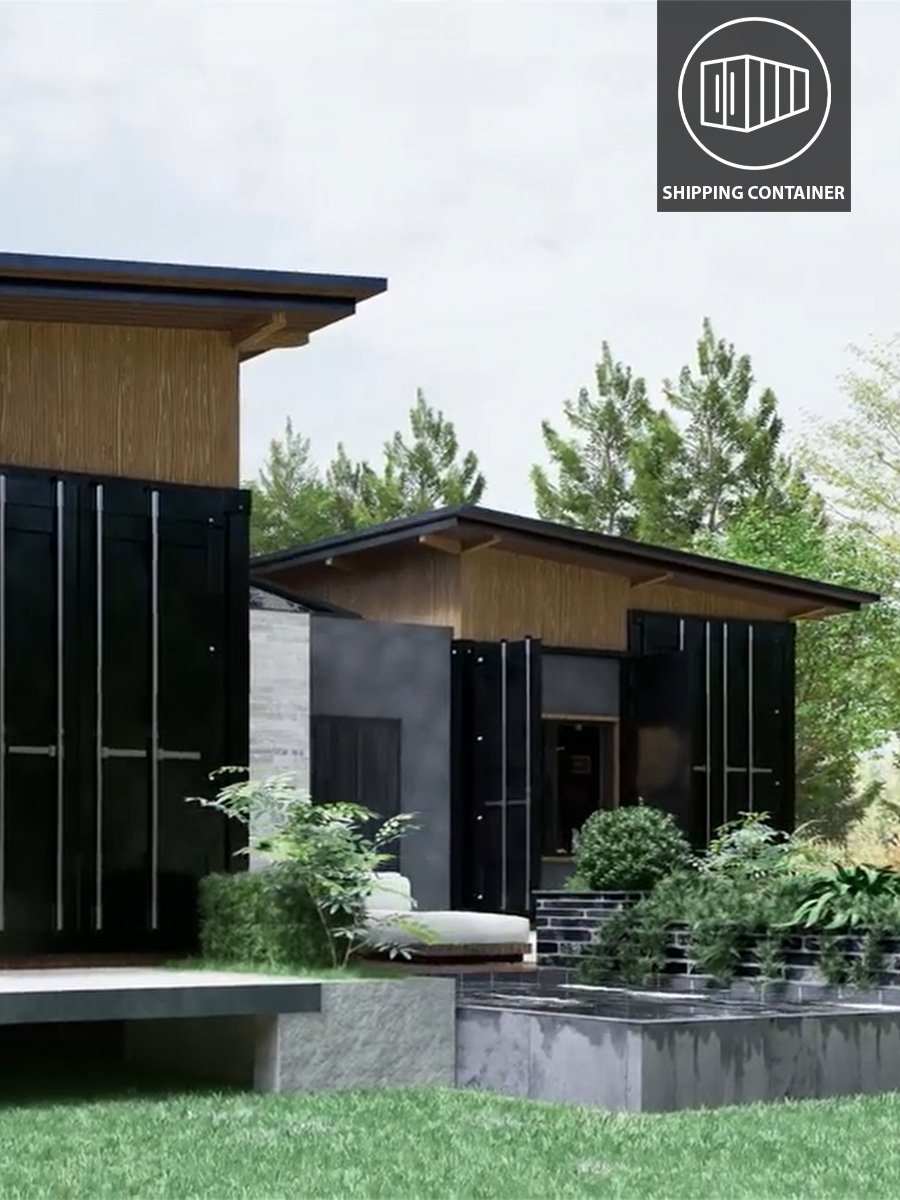Shipping Container House 10 - Drawings\Blueprints CAD + PDF - Metric & Imperial product image (1)