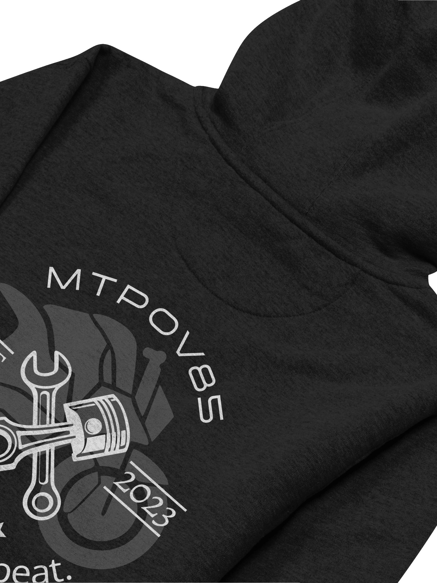 Rebuild. Ride. Repeat. Style 2 Black Hoodie product image (4)