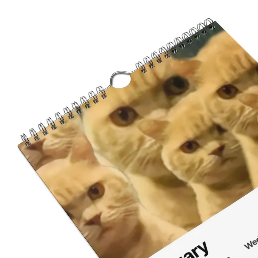 Wall Calendar (2024): Meme Cats product image (9)