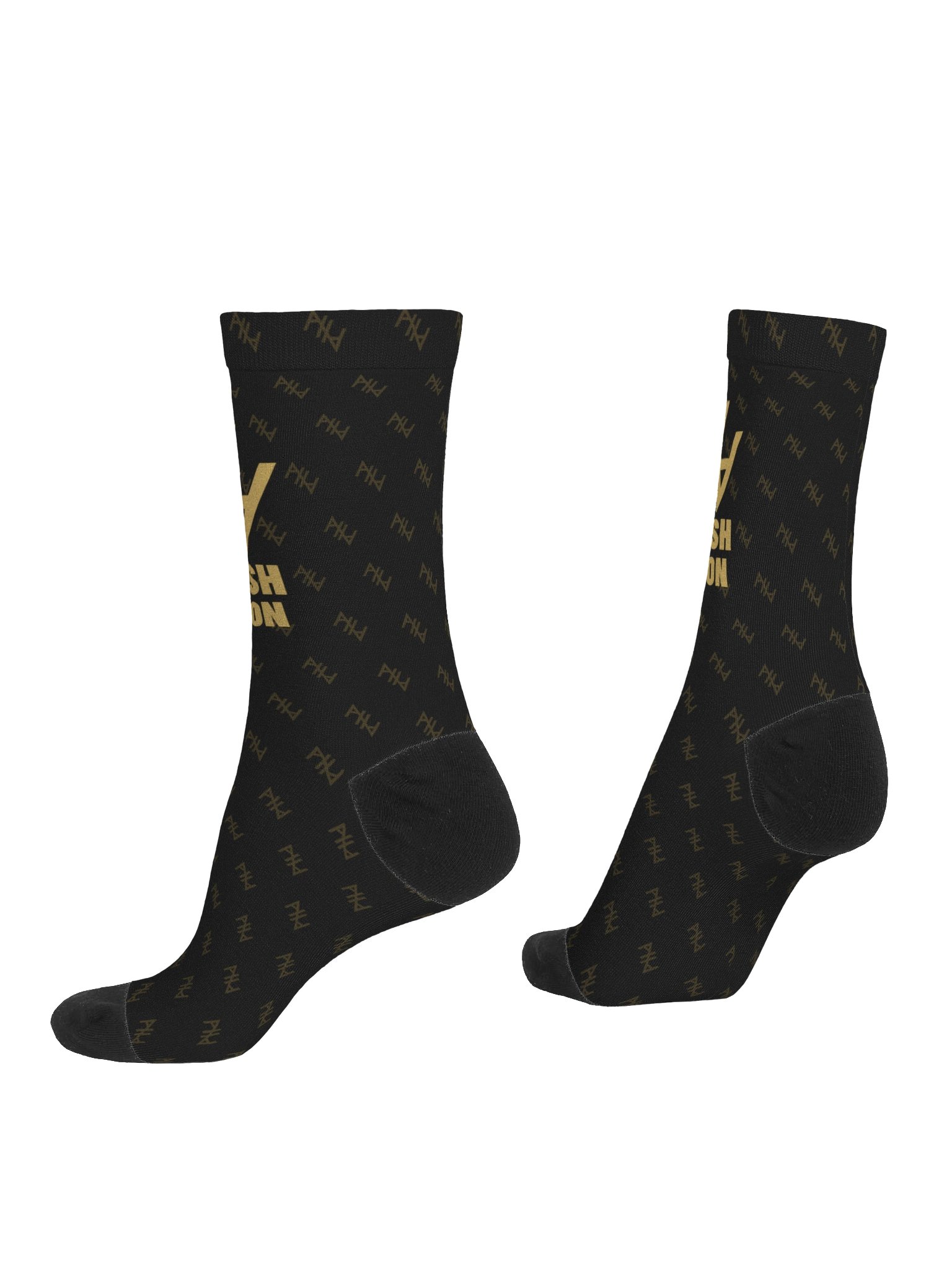 Abolish Abortion Crew Socks - Black & Gold product image (4)