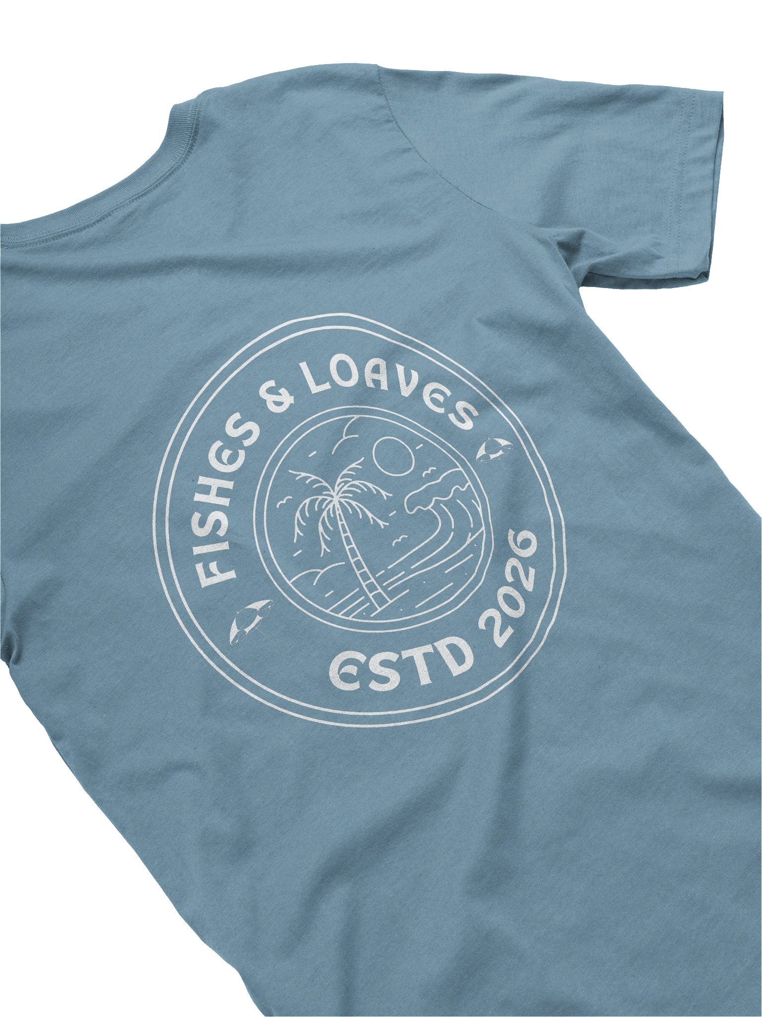 Fishes & Loaves Surf T-Shirt product image (24)