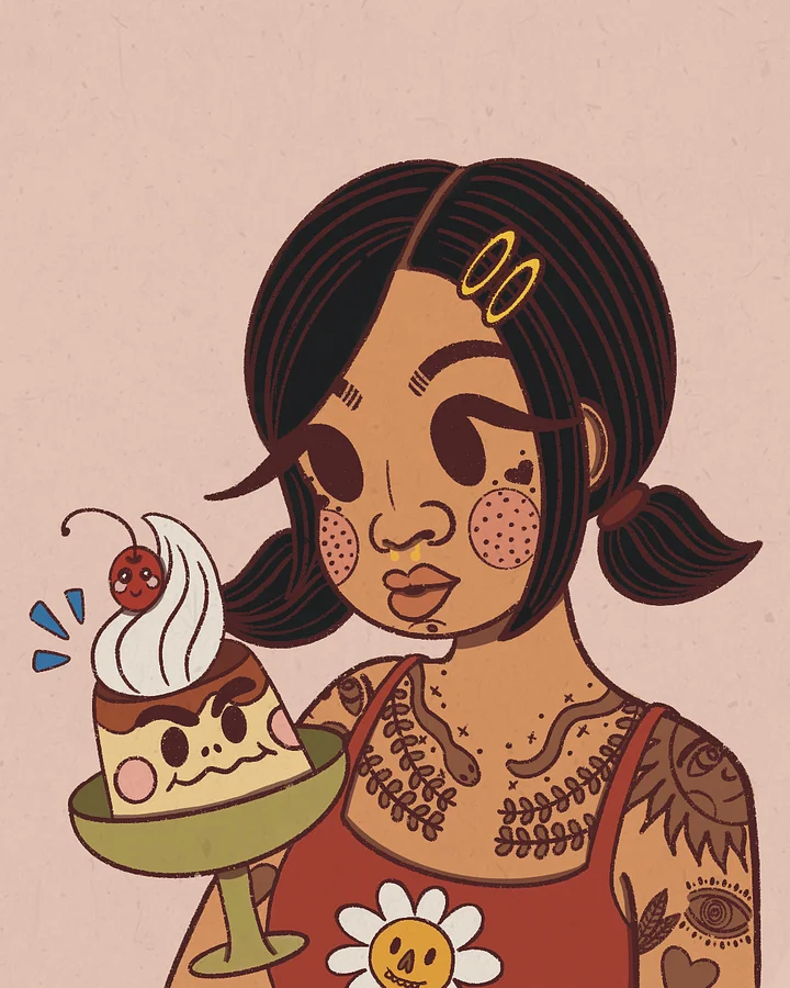 A Girl and Her Flan product image (1)