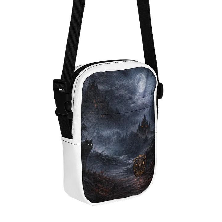 Moonlit Night Wolf Crossbody Bag product image (1)