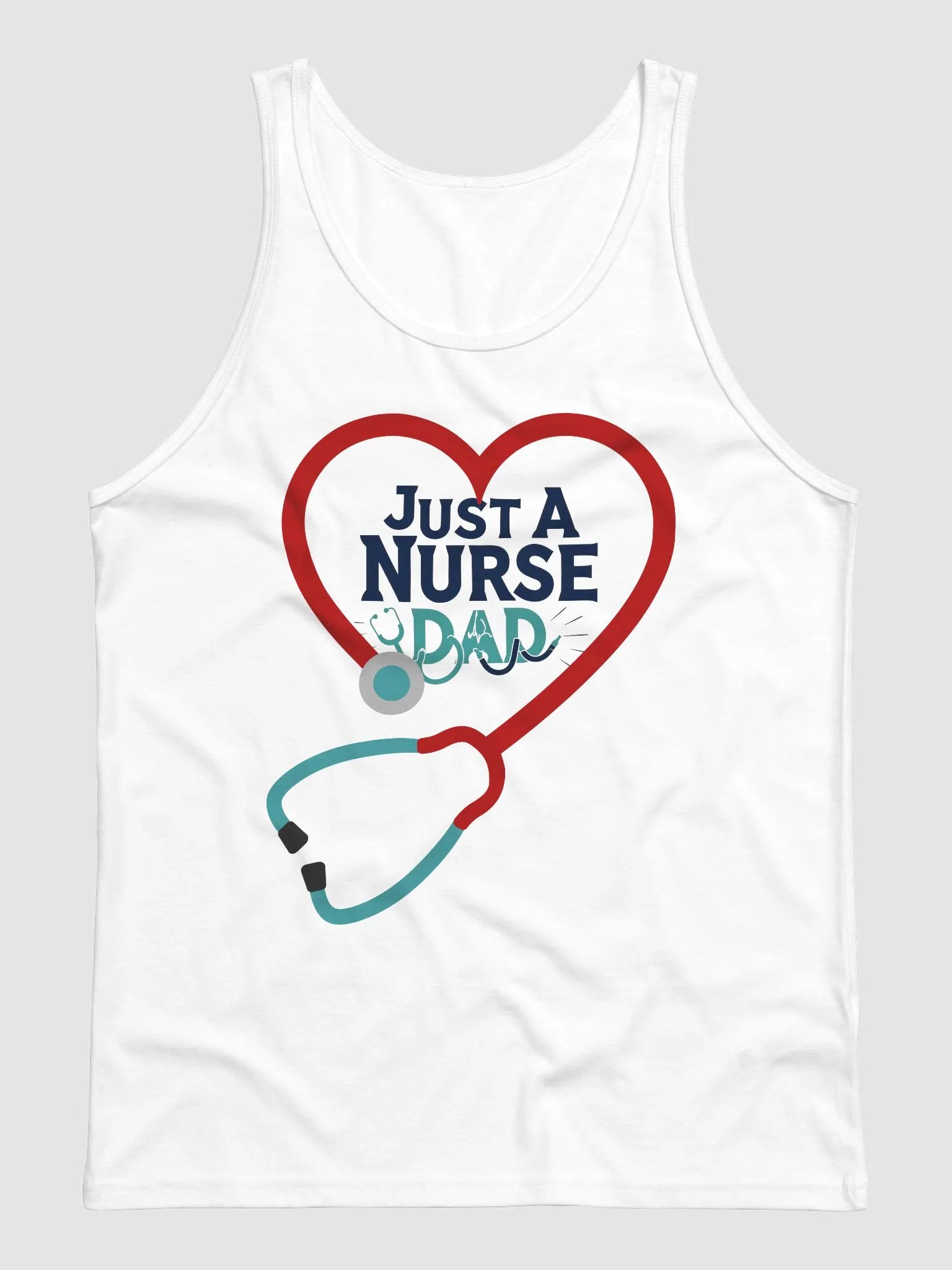 Heartfelt Nurse Dad Tank product image (4)