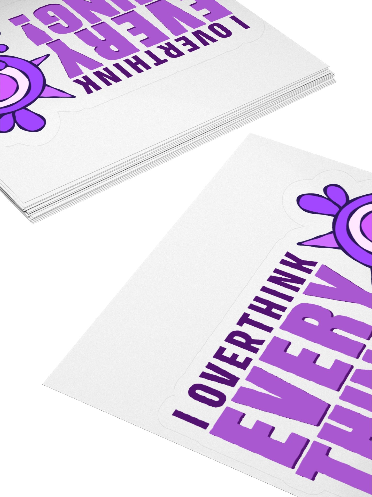 I OVERTHINK EVERYTHING Sticker product image (4)