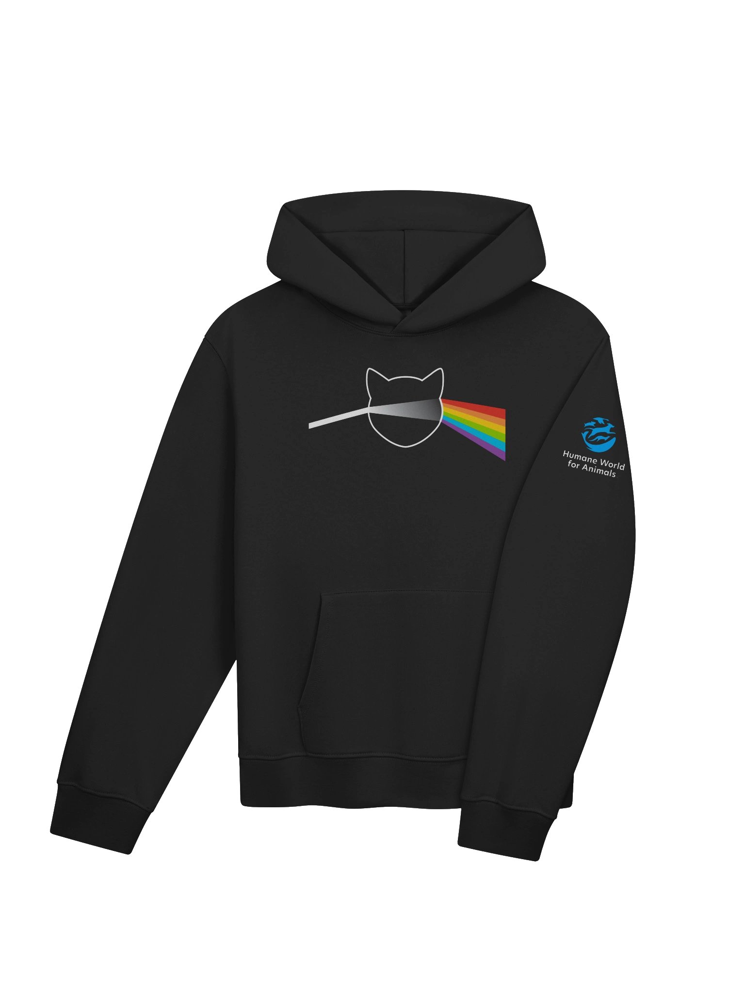 Dark side rainbow - Hoodie product image (4)