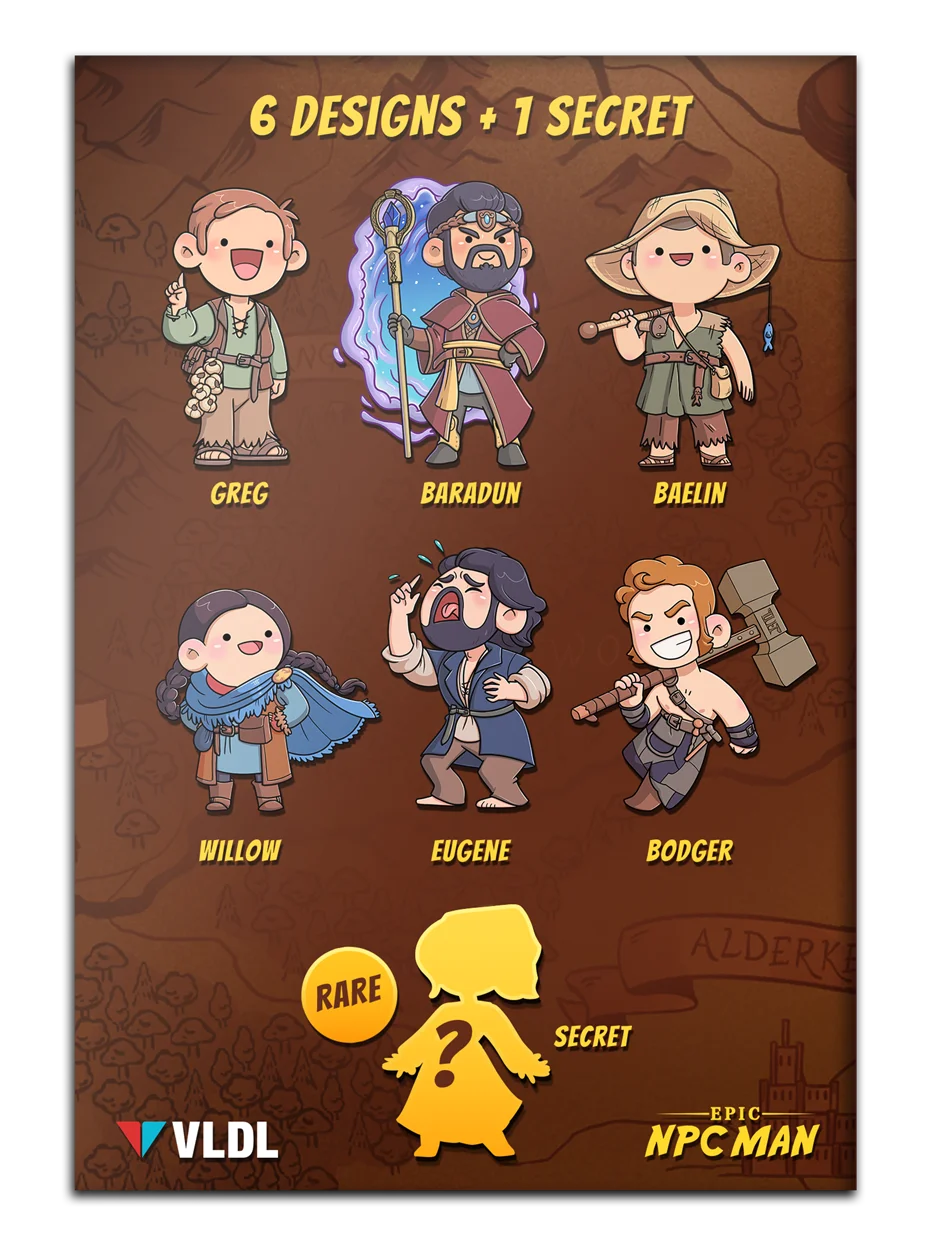 NPC Minis Keychains product image (2)