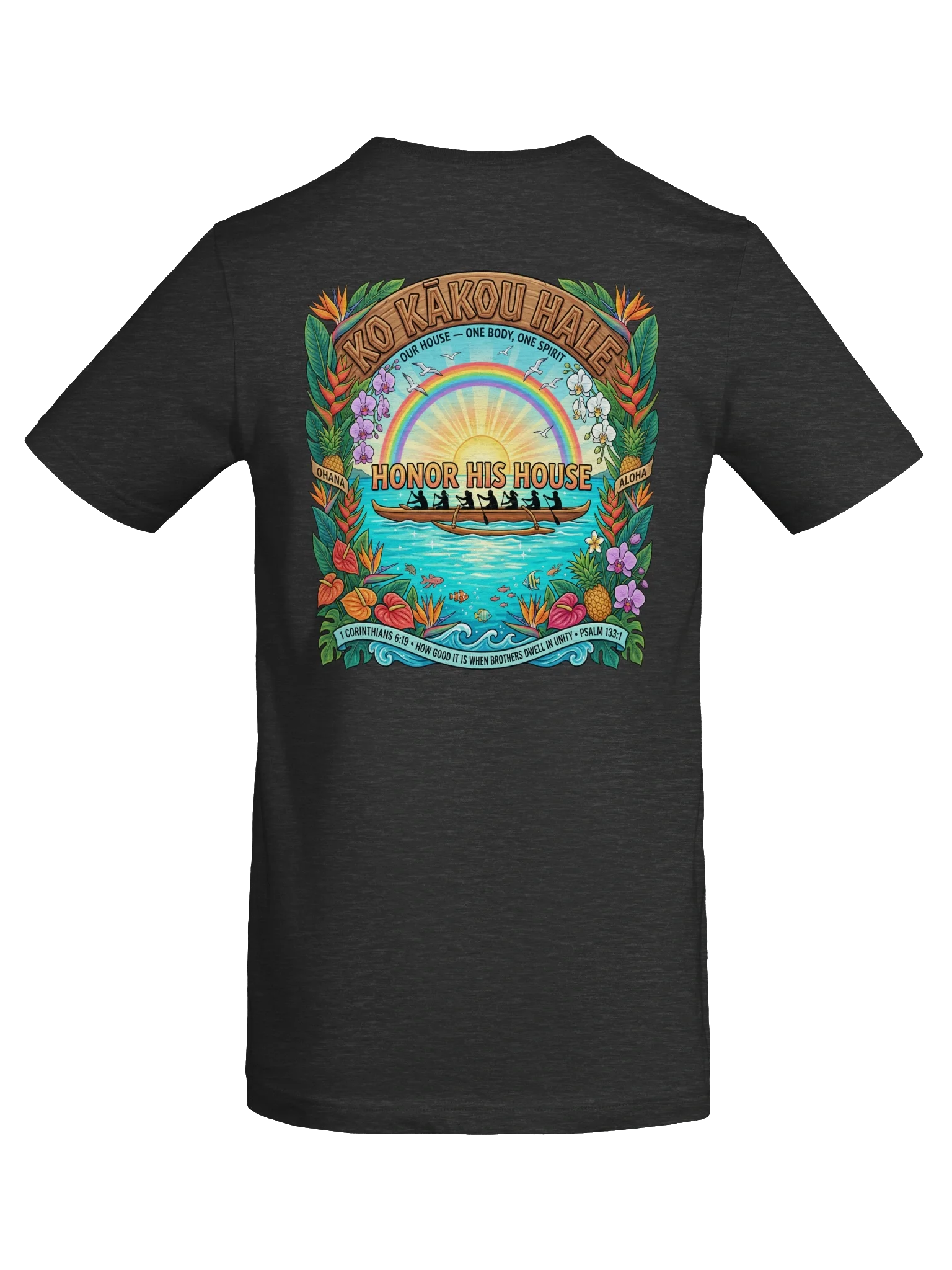 His House Unisex "Ko kākou hale" T-Shirt by His House