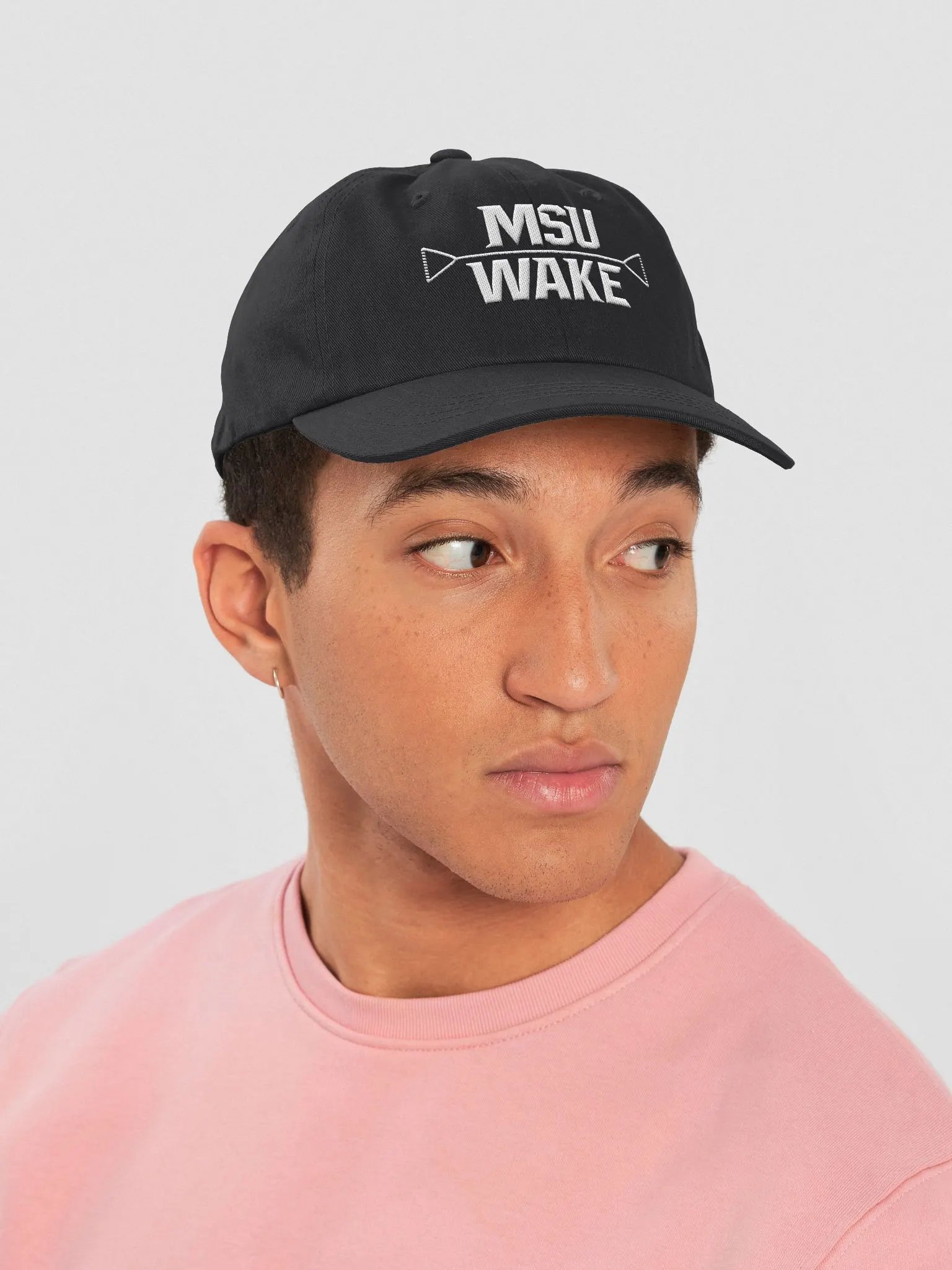 MSU Wake Dad Hat (Dark) product image (12)