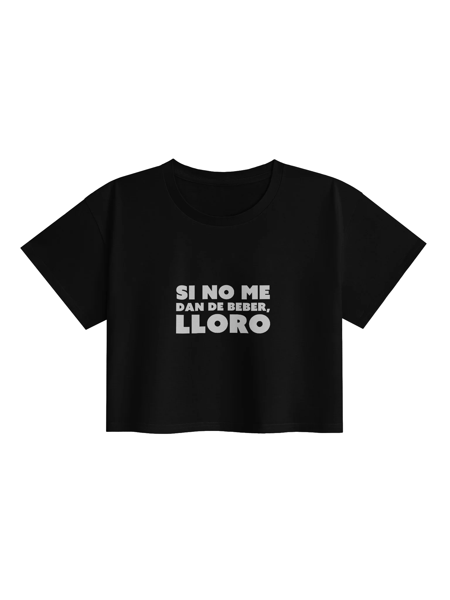 CBG PRBW 2025 Women's Premium Crop Top Si no me dan de beber product image (1)